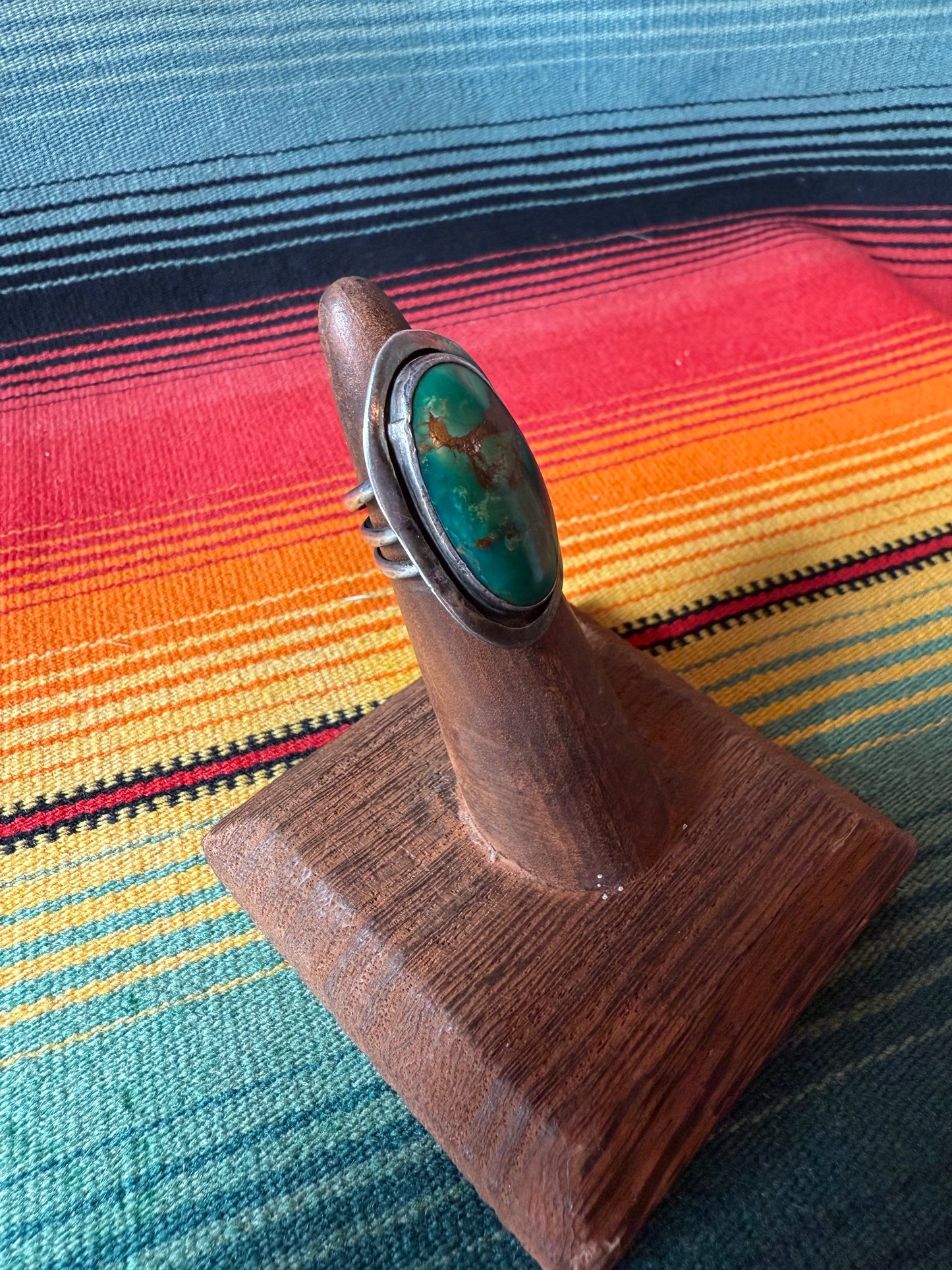 Vintage Sterling, Turquoise Ring