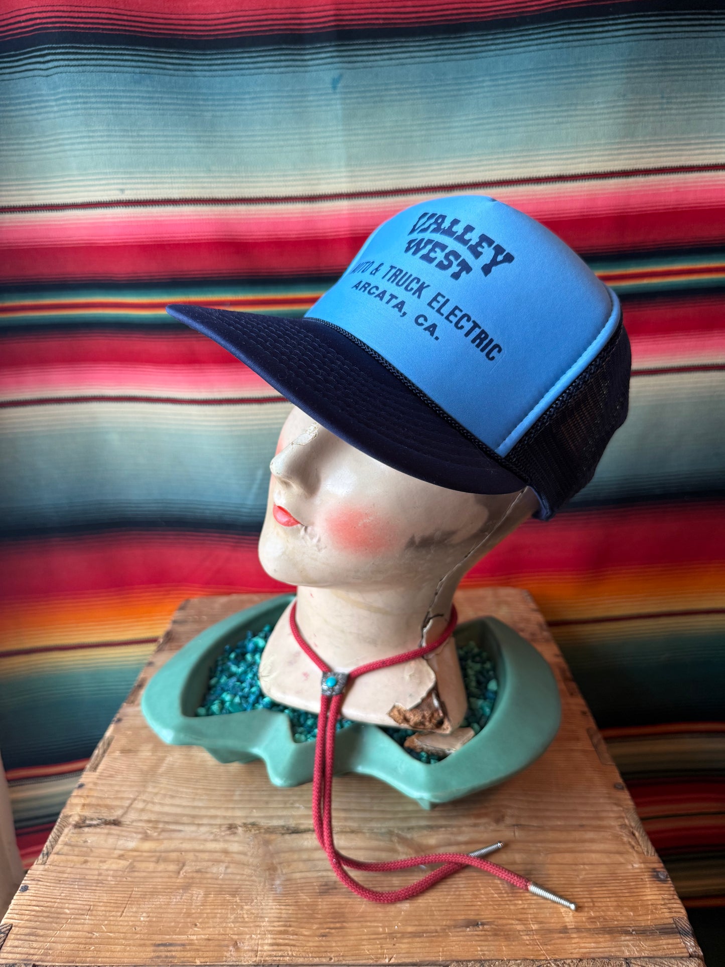 Vintage Valley West Trucker Hat