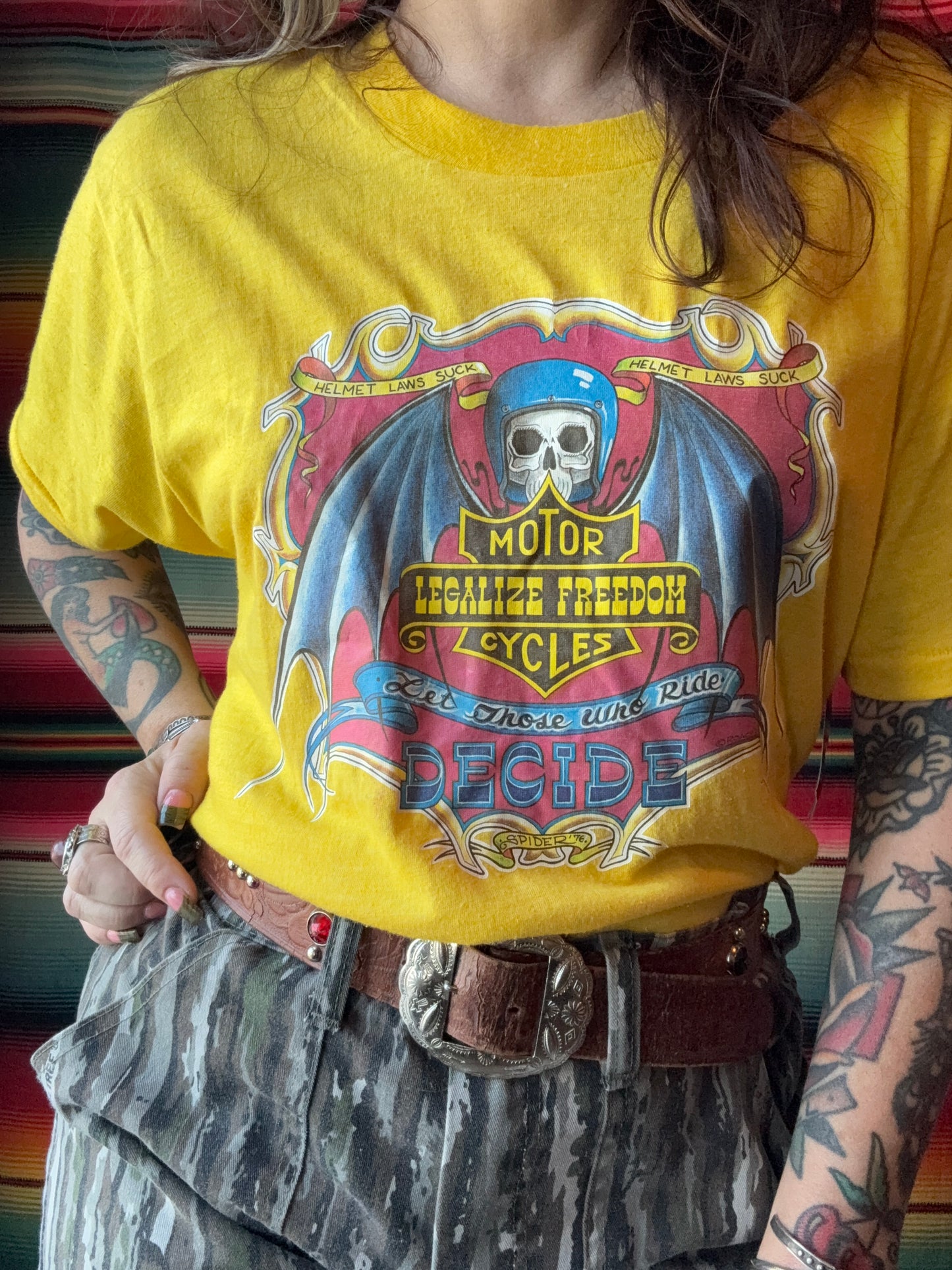 VTG Let Those Who Ride Decide Tee