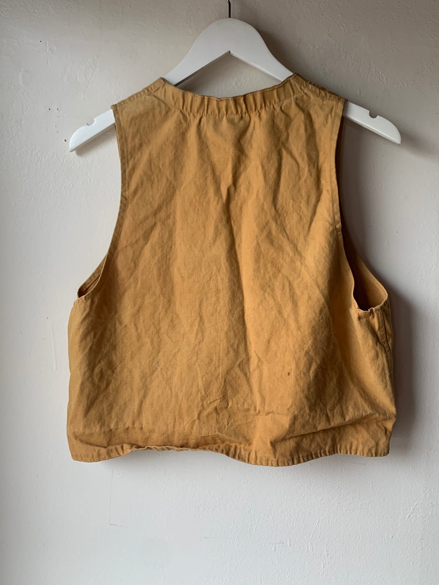 men's canvas vest