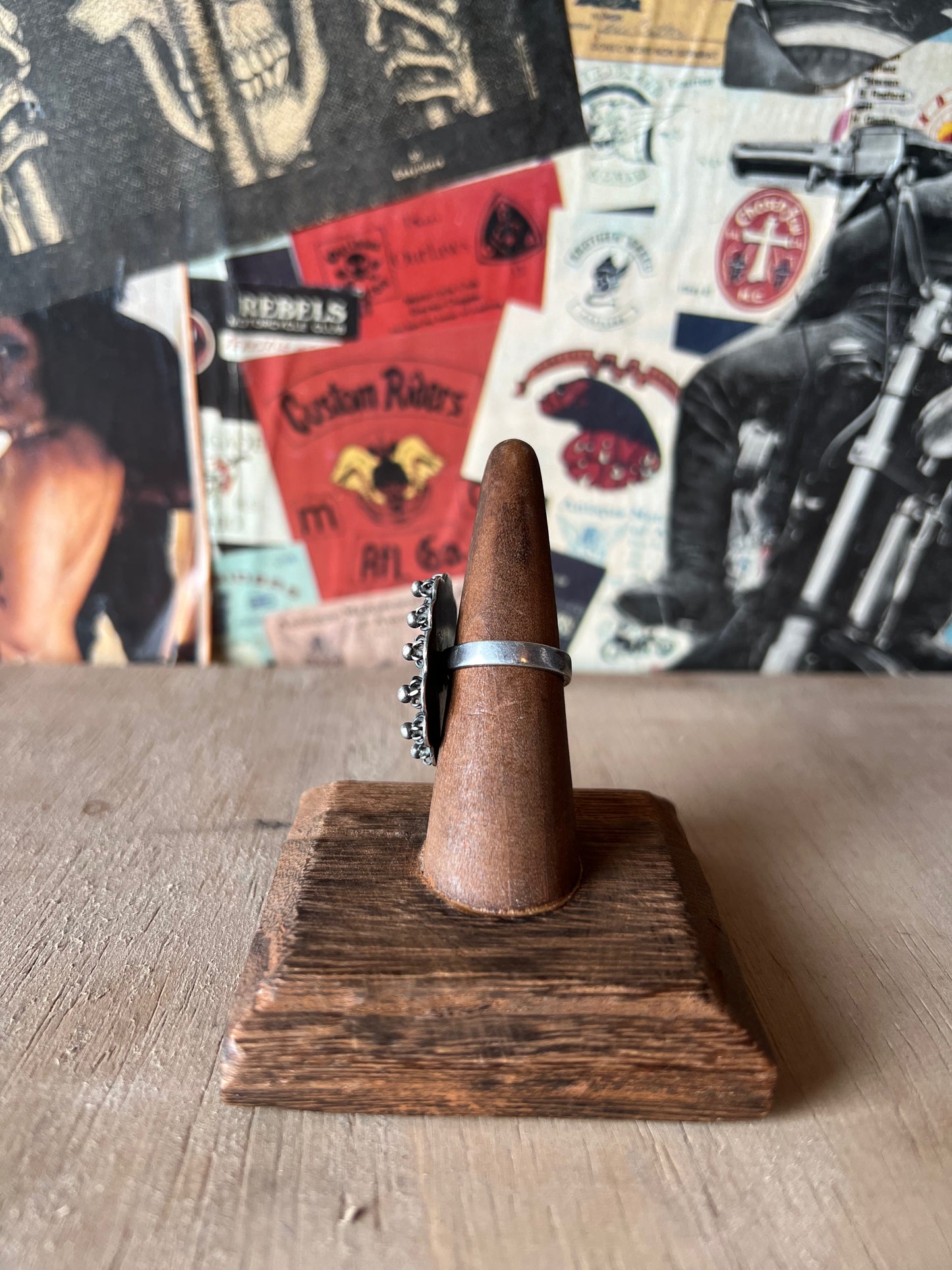 Vintage Sterling and Turquoise ring - Fred Harvey Era