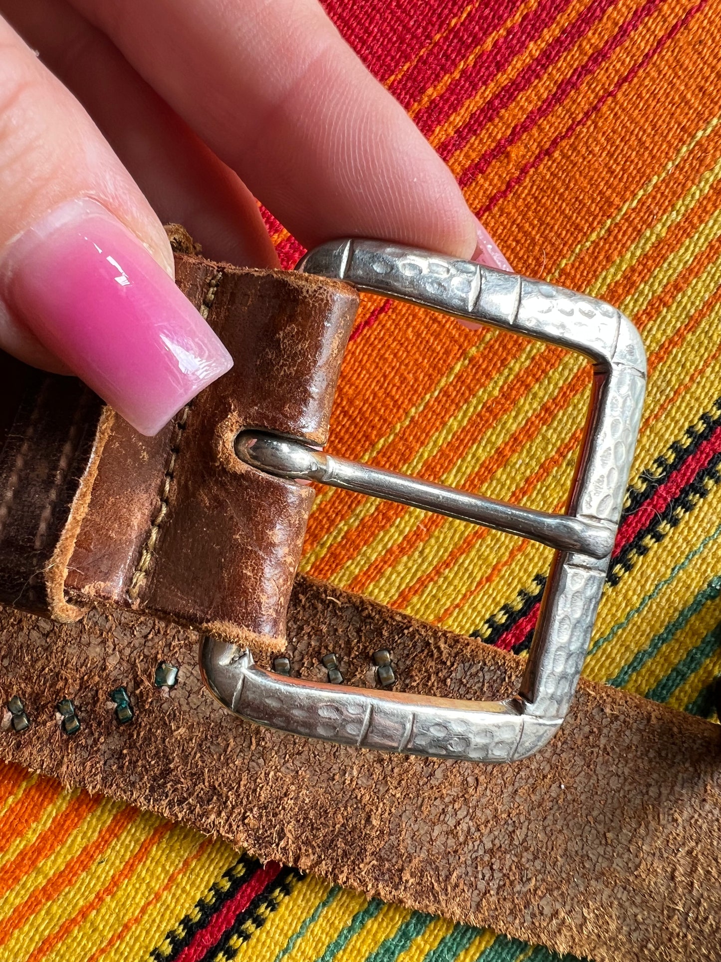 1940s Small Buco Studded Western Belt