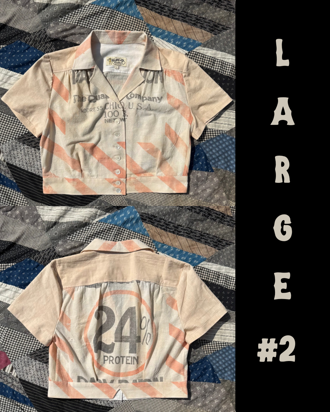 Handmade Feedsack Tops