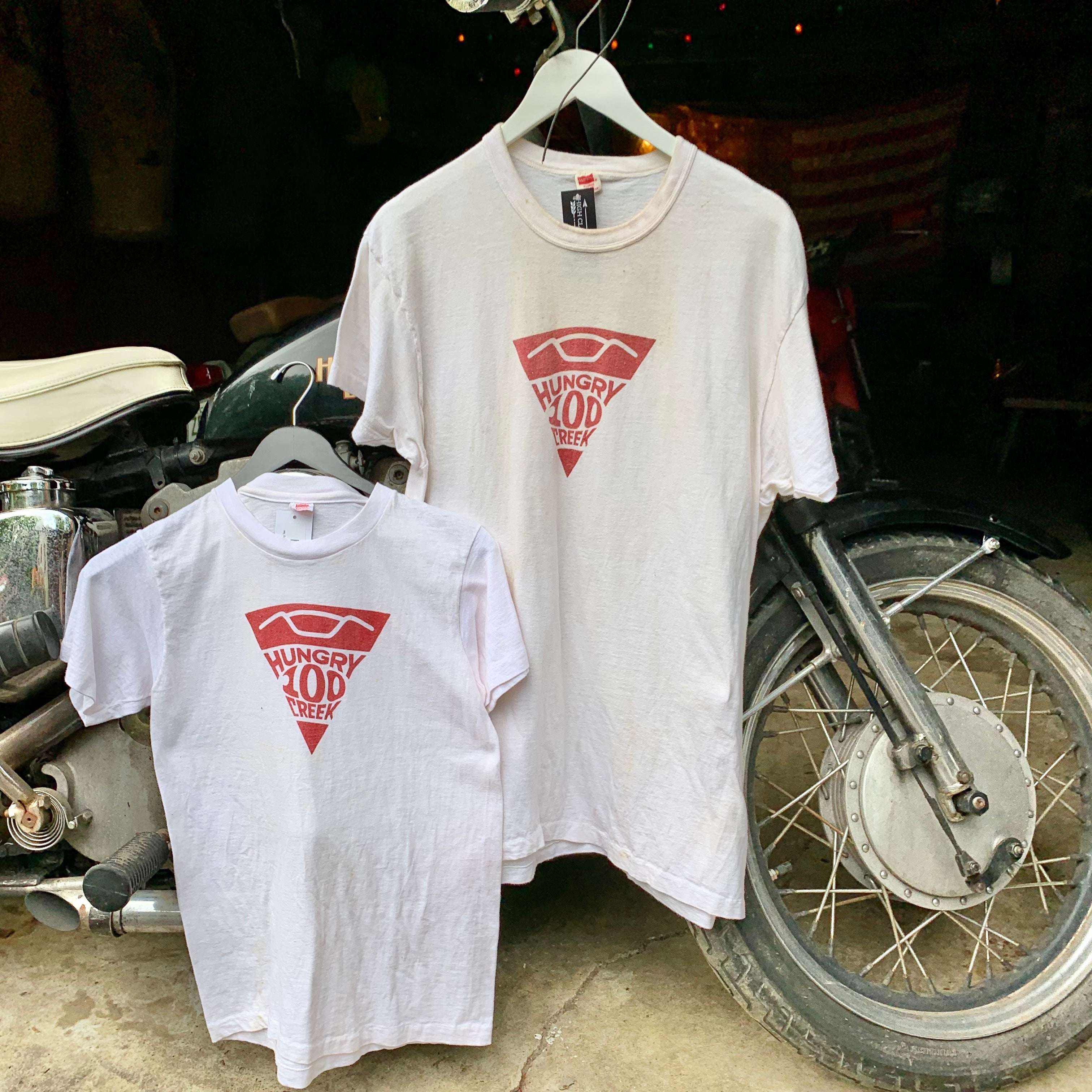 60s Hungry 100 Dirt Bike Racing Tee's (Size S & XL)