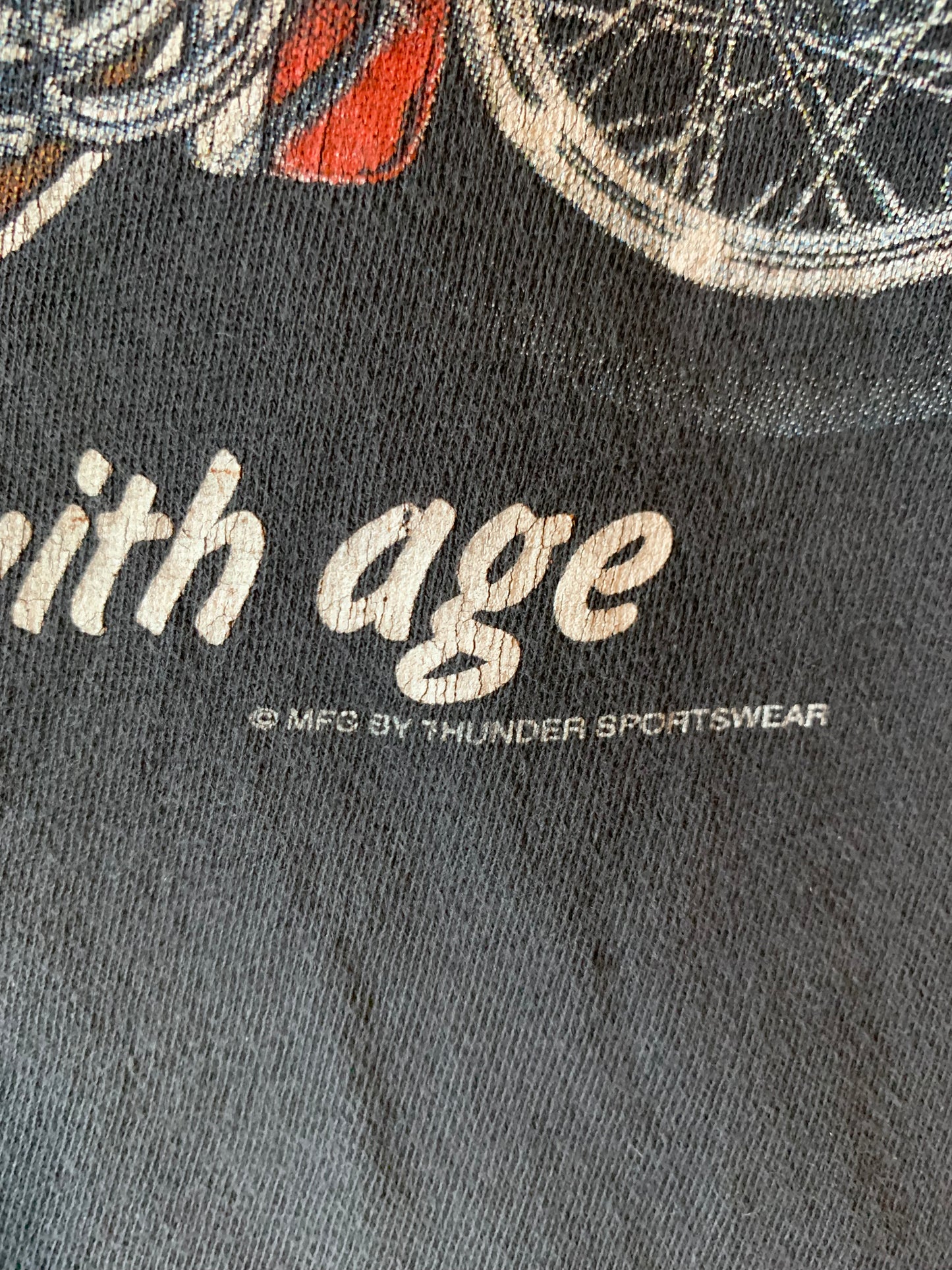 Vtg. Old Bikes & Good Whiskey Tee ( L/XL)