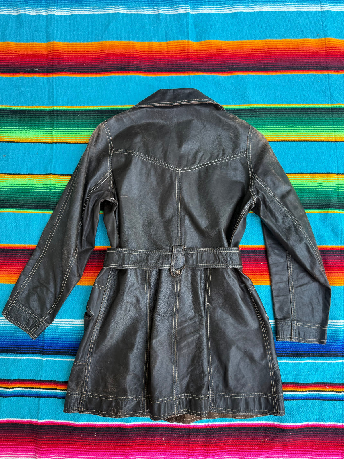 1970s Reversible Leather Coat