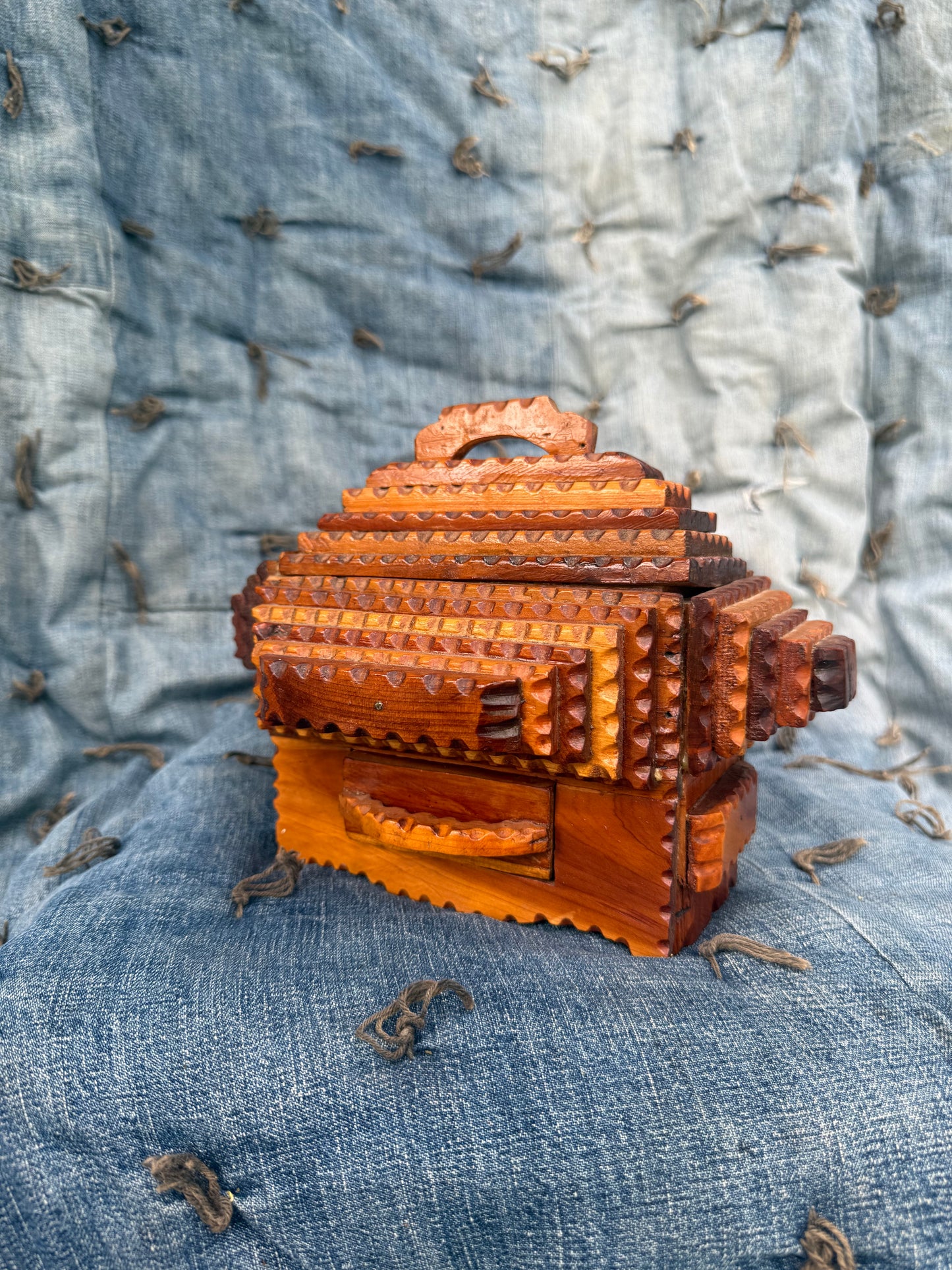 1940s Tramp Art Box (PS)