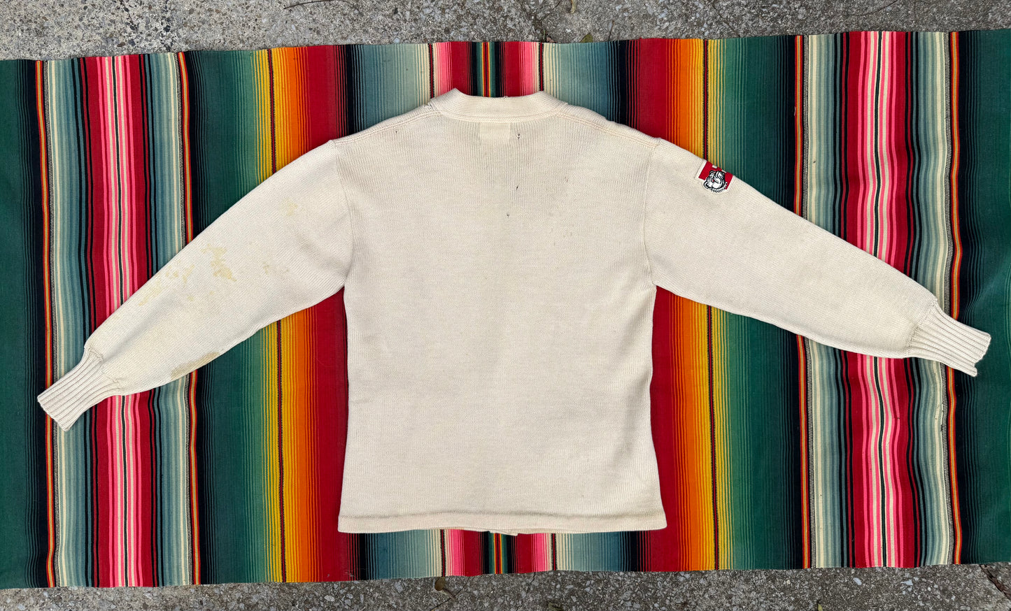 Vintage 1960s Lanza Collegiate Cardigan