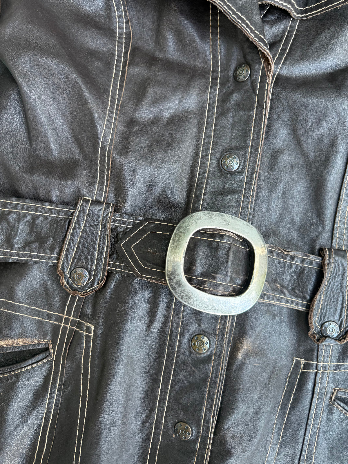 1970s Reversible Leather Coat