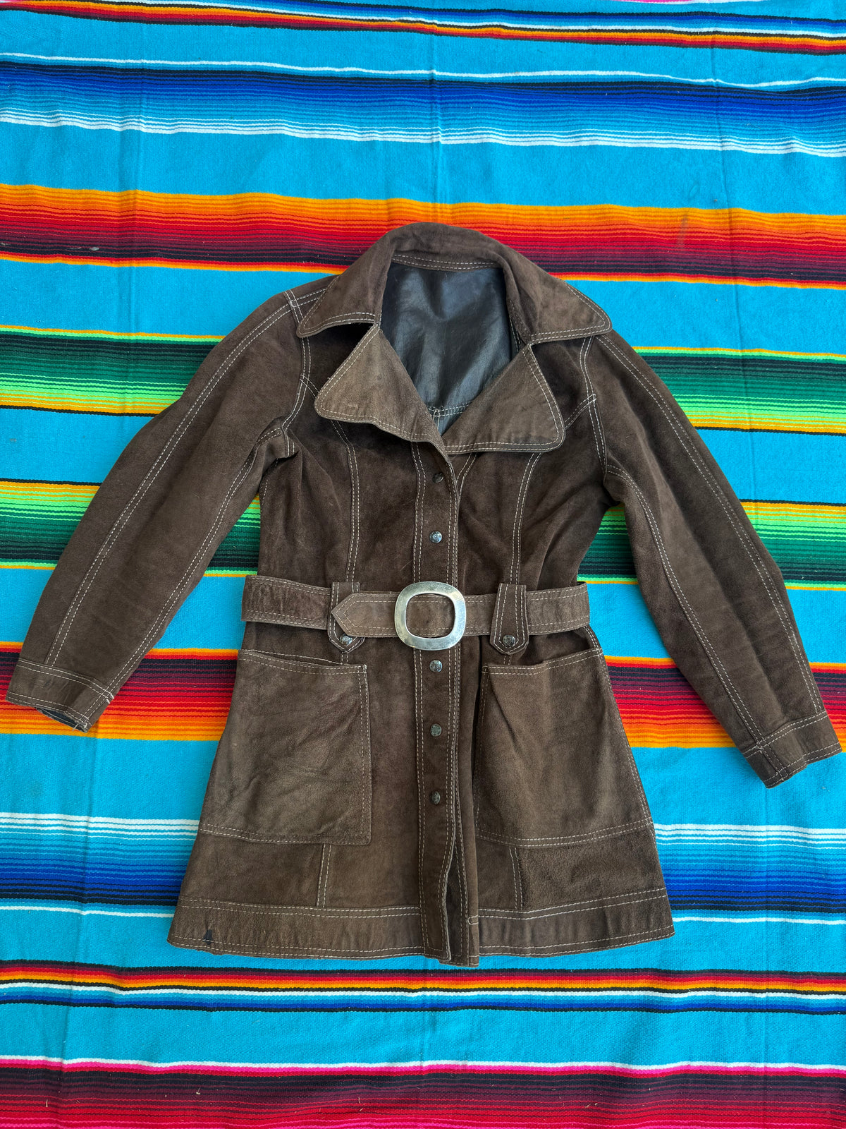 1970s Reversible Leather Coat