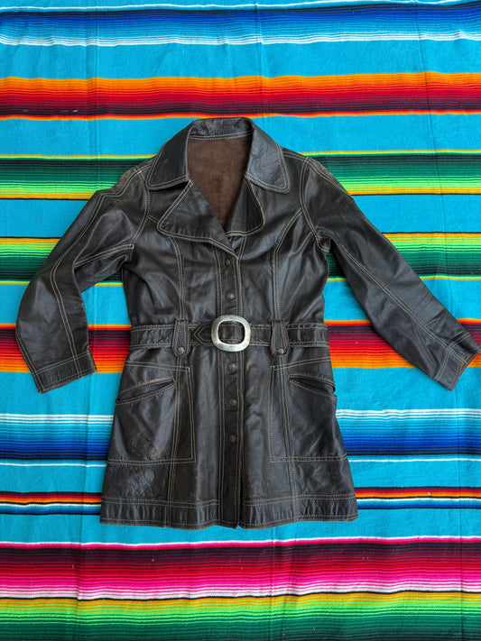 1970s Reversible Leather Coat