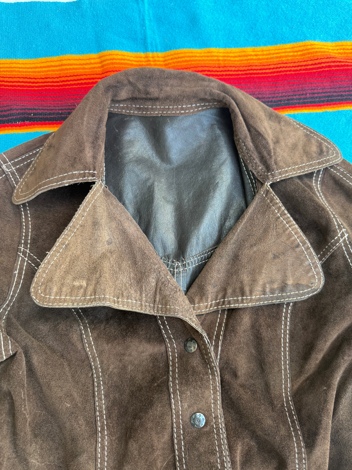 1970s Reversible Leather Coat