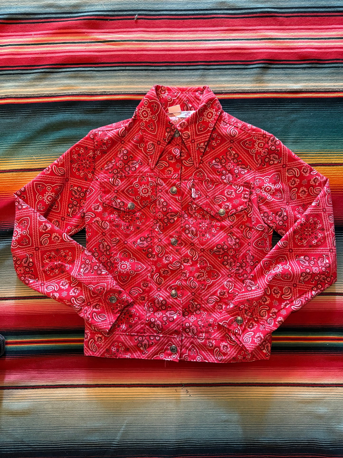 Vintage Levi's Bandana Jacket