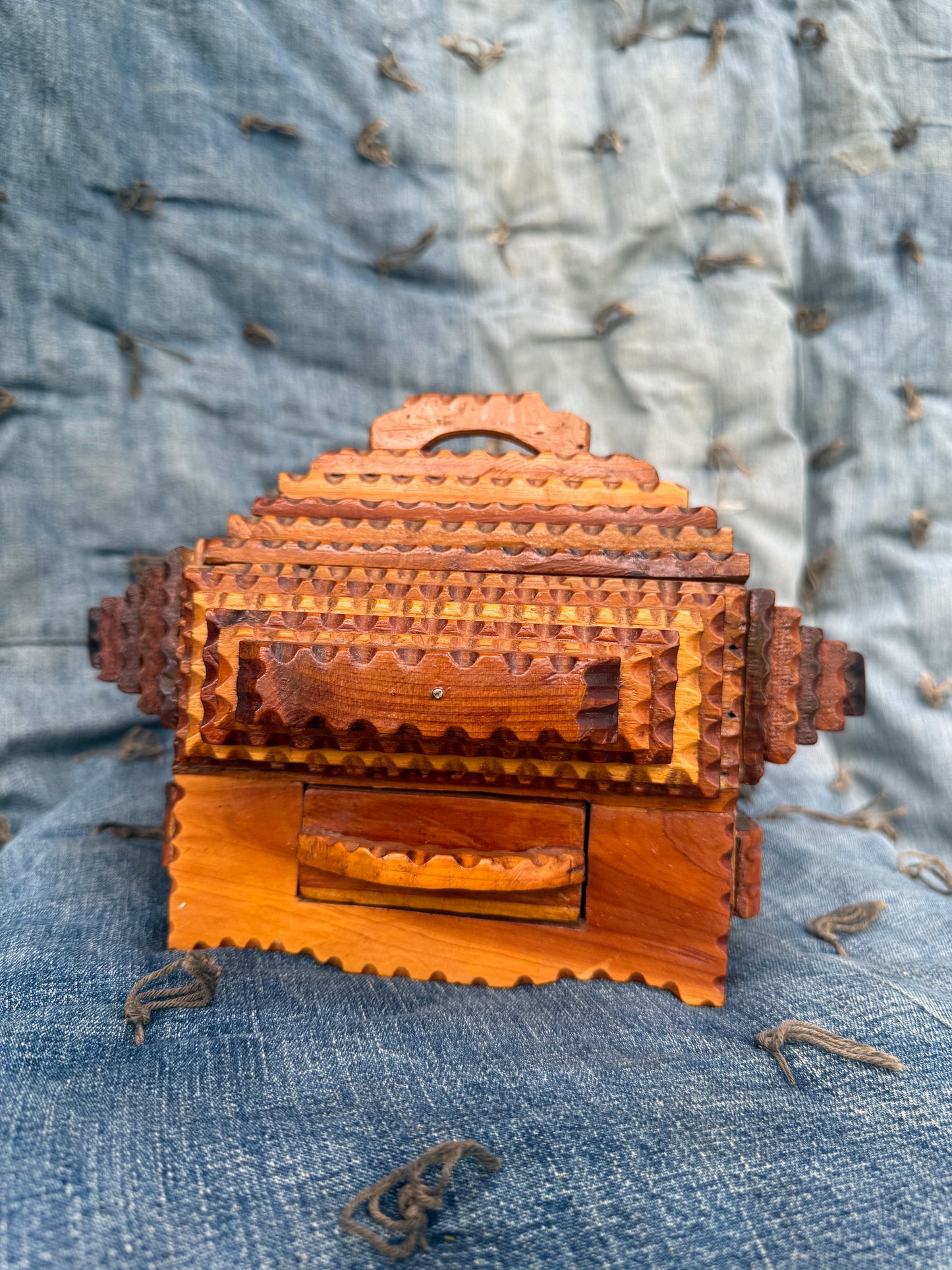 1940s Tramp Art Box (PS)