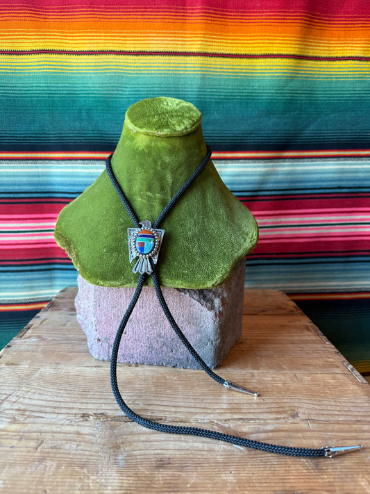 Multicolor Thunderbird Bolo Tie