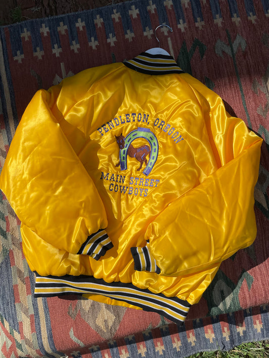 VTG Main Street Cowboys Bomber Jacket