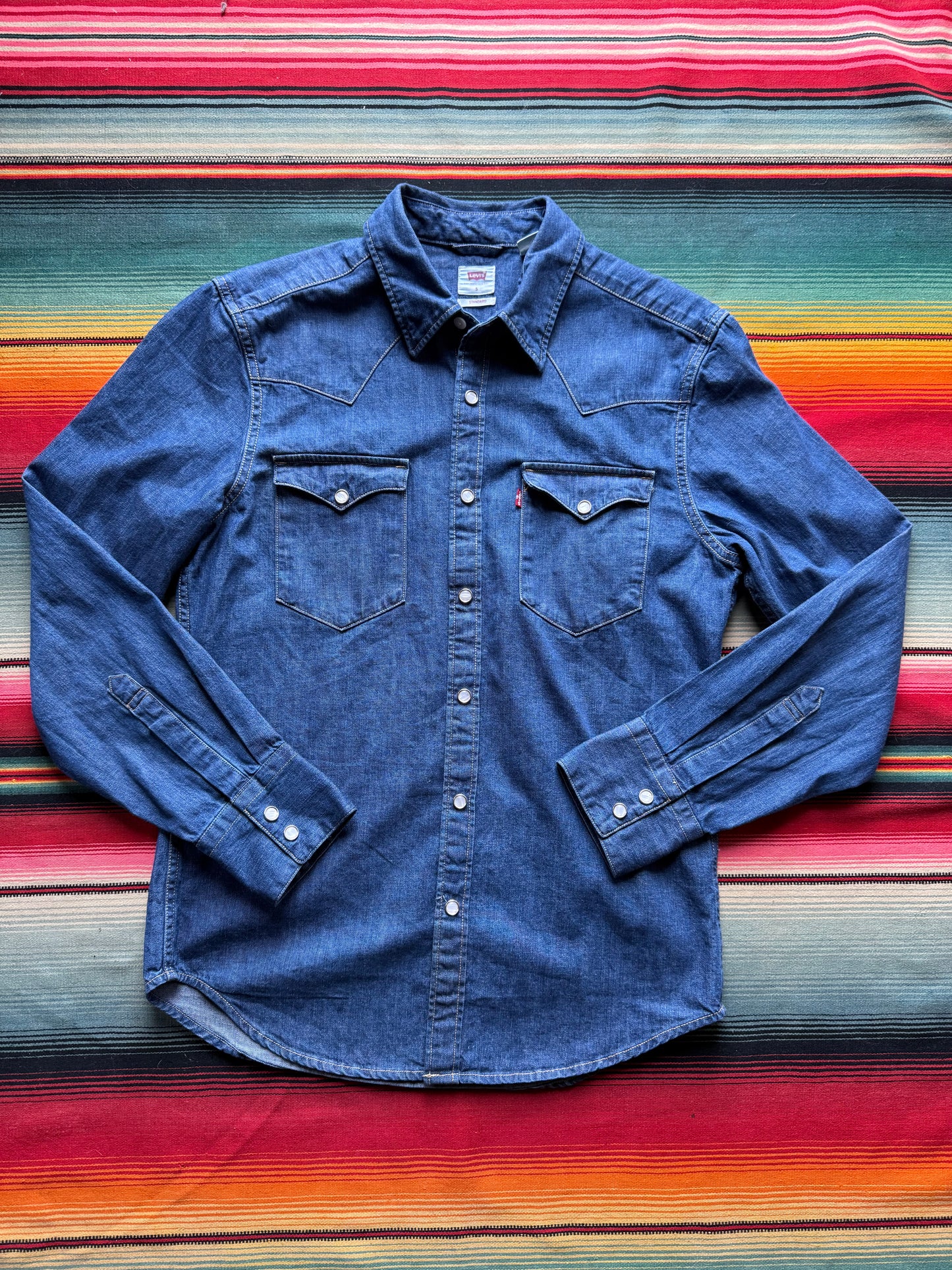 Levi's Denim Pearl Snap