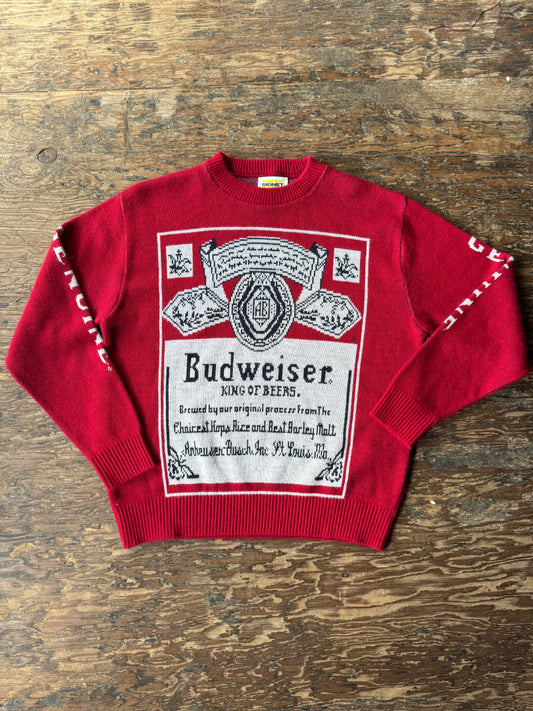 1980s Budweiser Knit Sweater