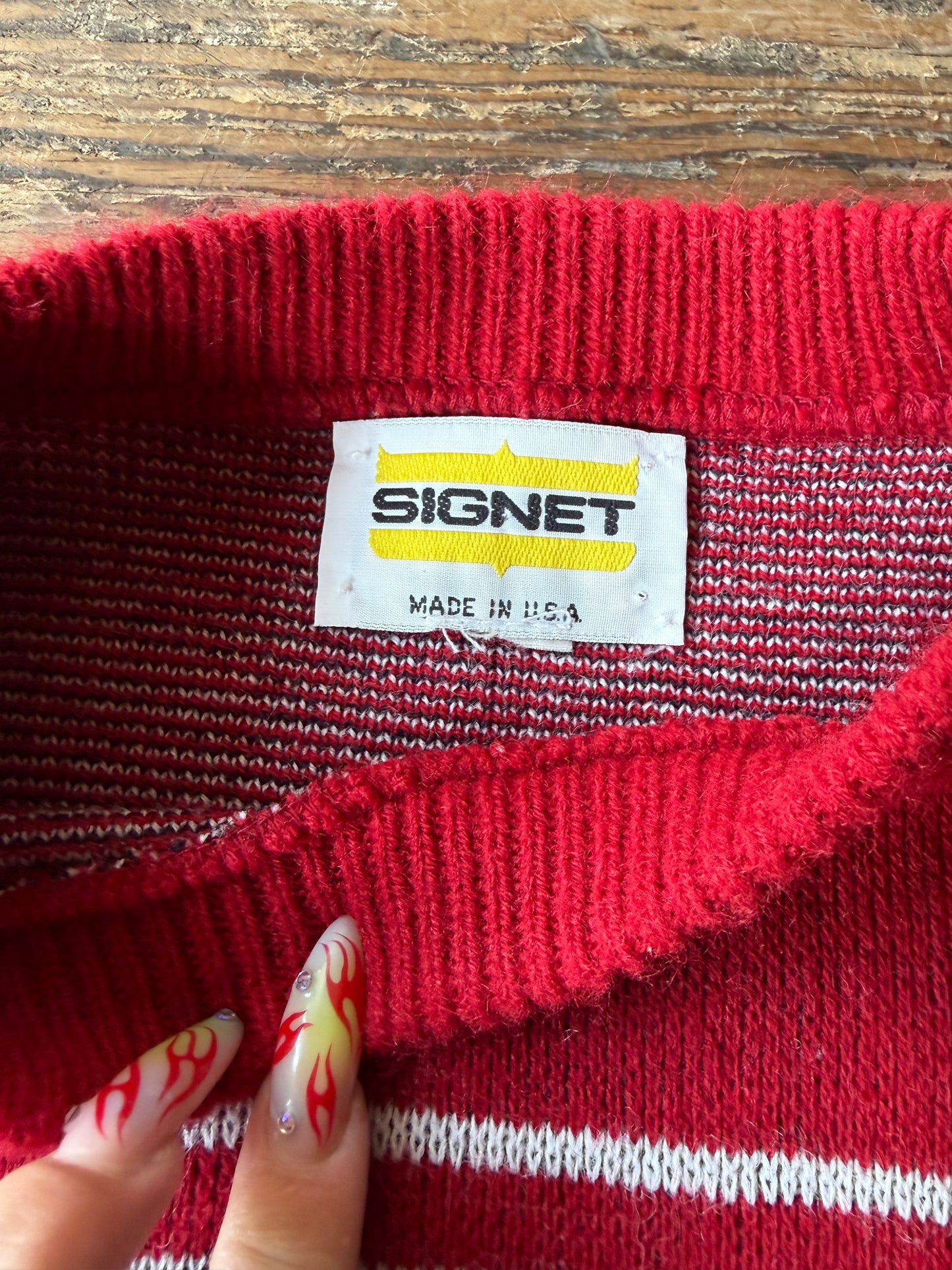 1980s Budweiser Knit Sweater