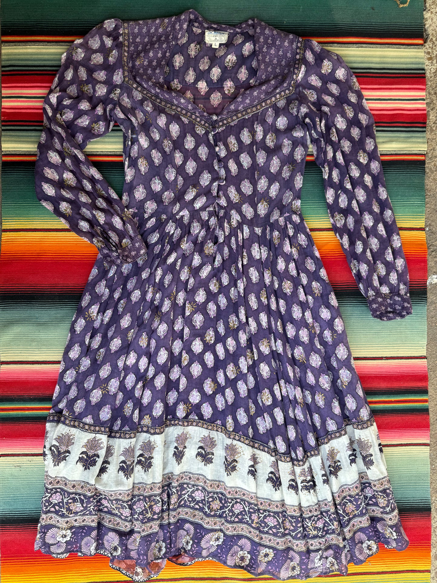 1970’s Adini Purple Dress (CCV)