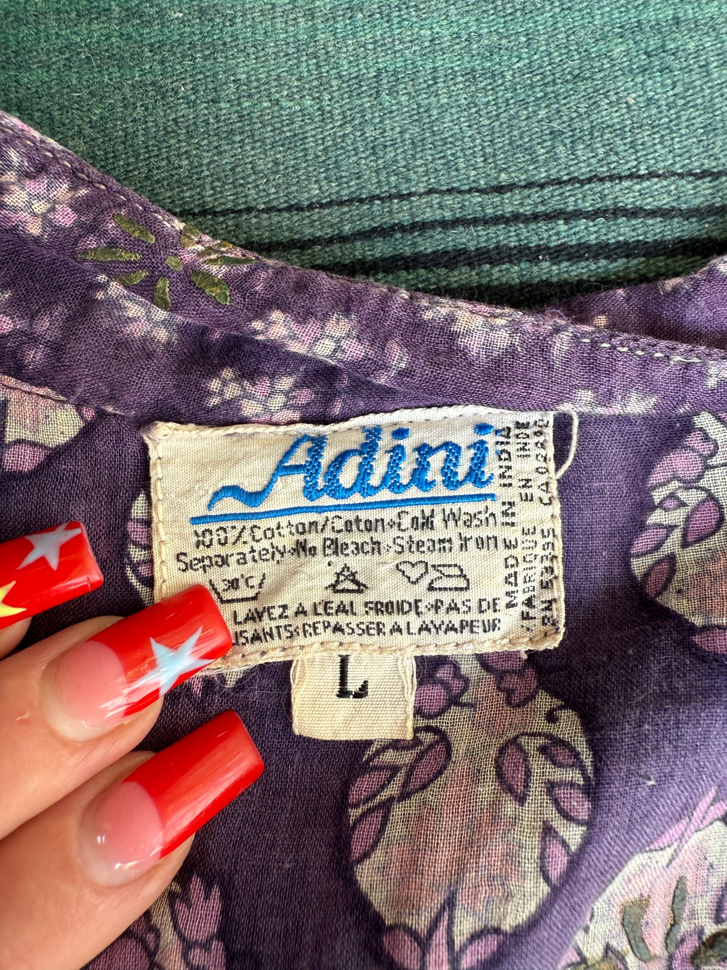 1970’s Adini Purple Dress (CCV)