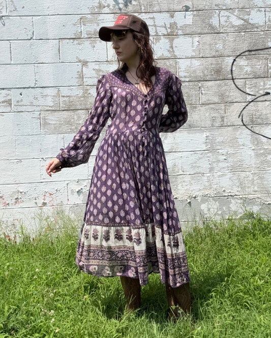 1970’s Adini Purple Dress (CCV)