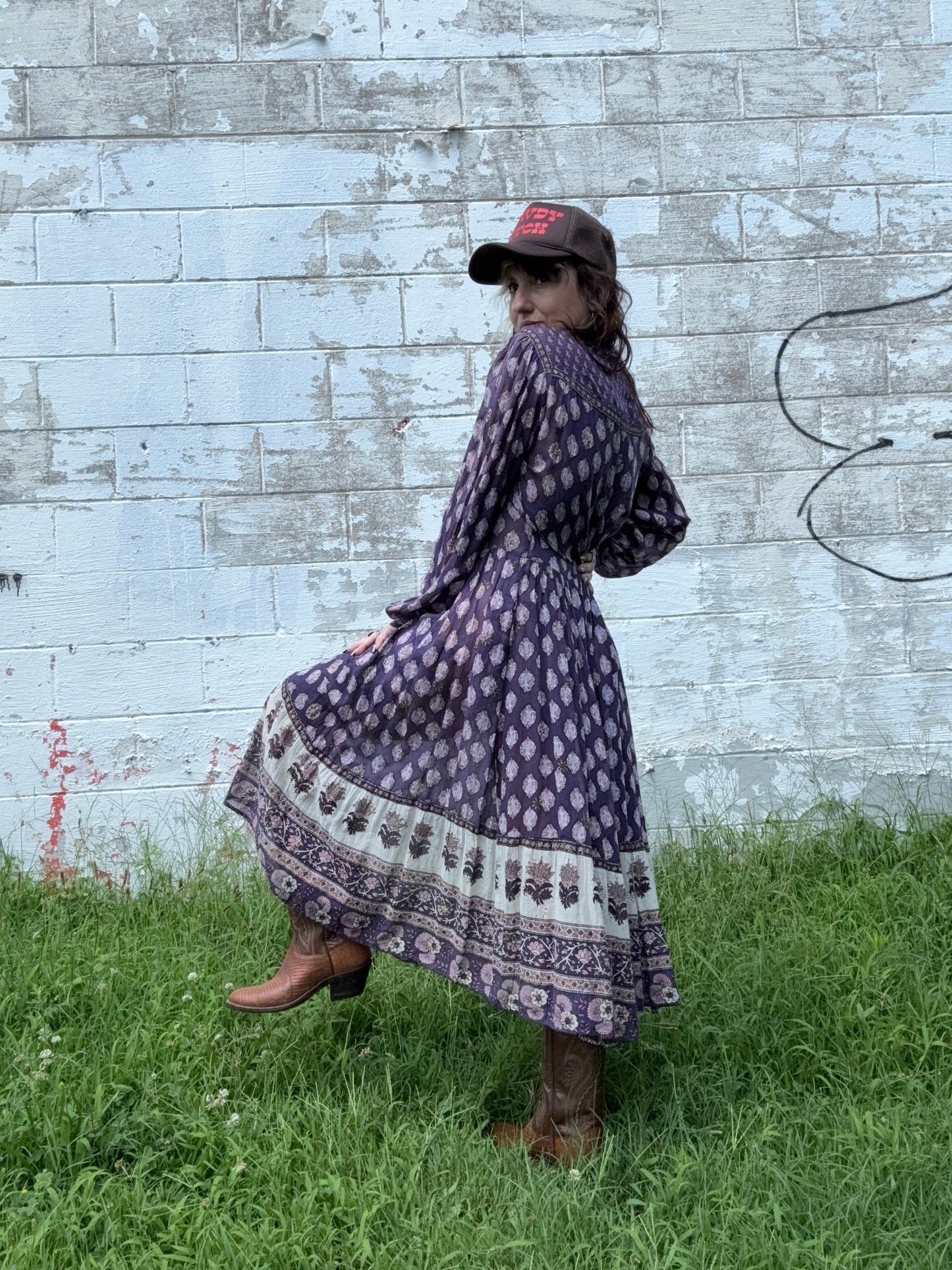 1970’s Adini Purple Dress (CCV)