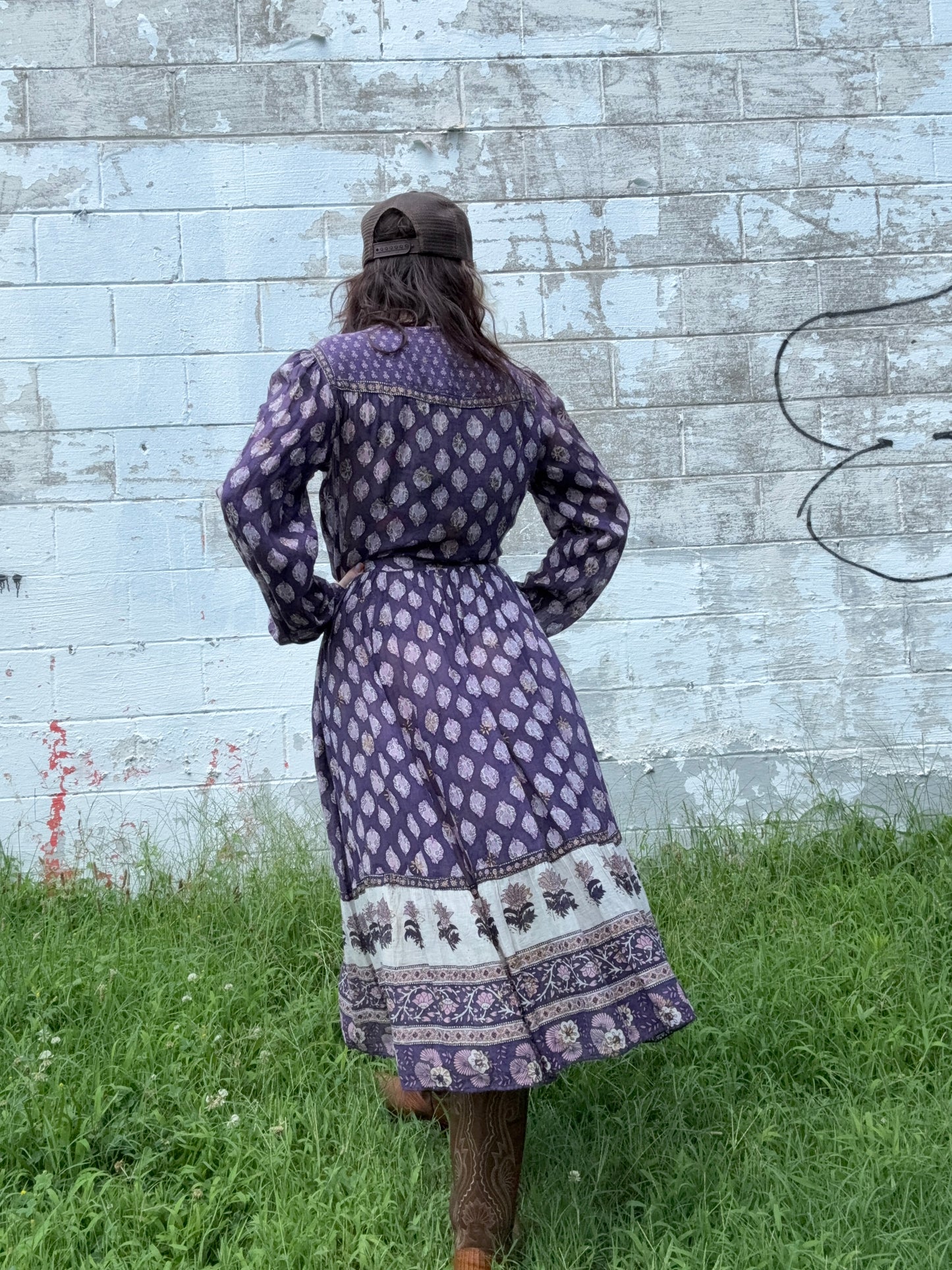 1970’s Adini Purple Dress (CCV)