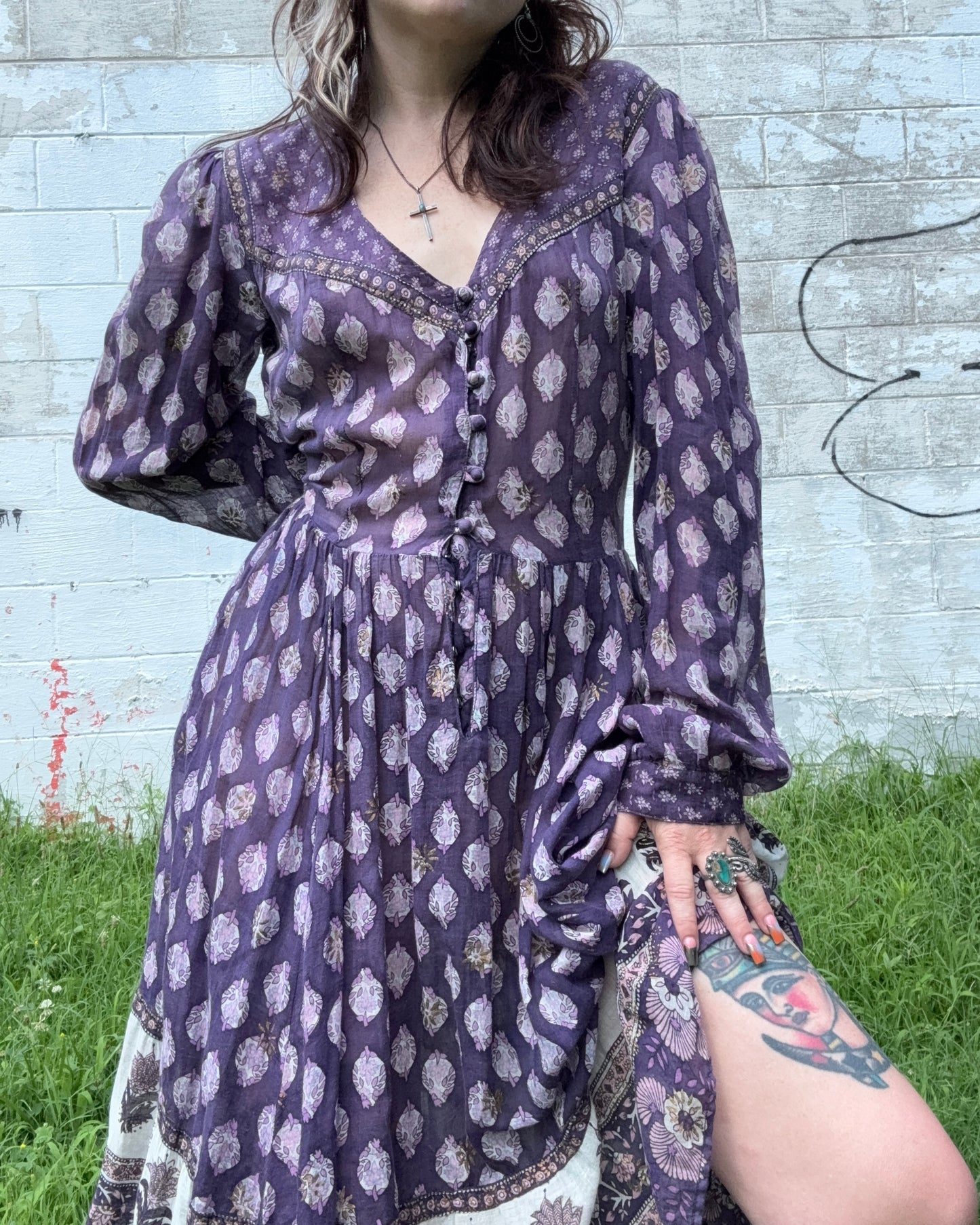 1970’s Adini Purple Dress (CCV)
