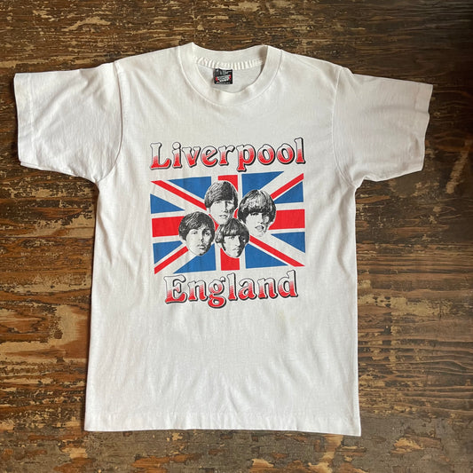 Single Stitch Liverpool England Beatles Reprint Tee Medium