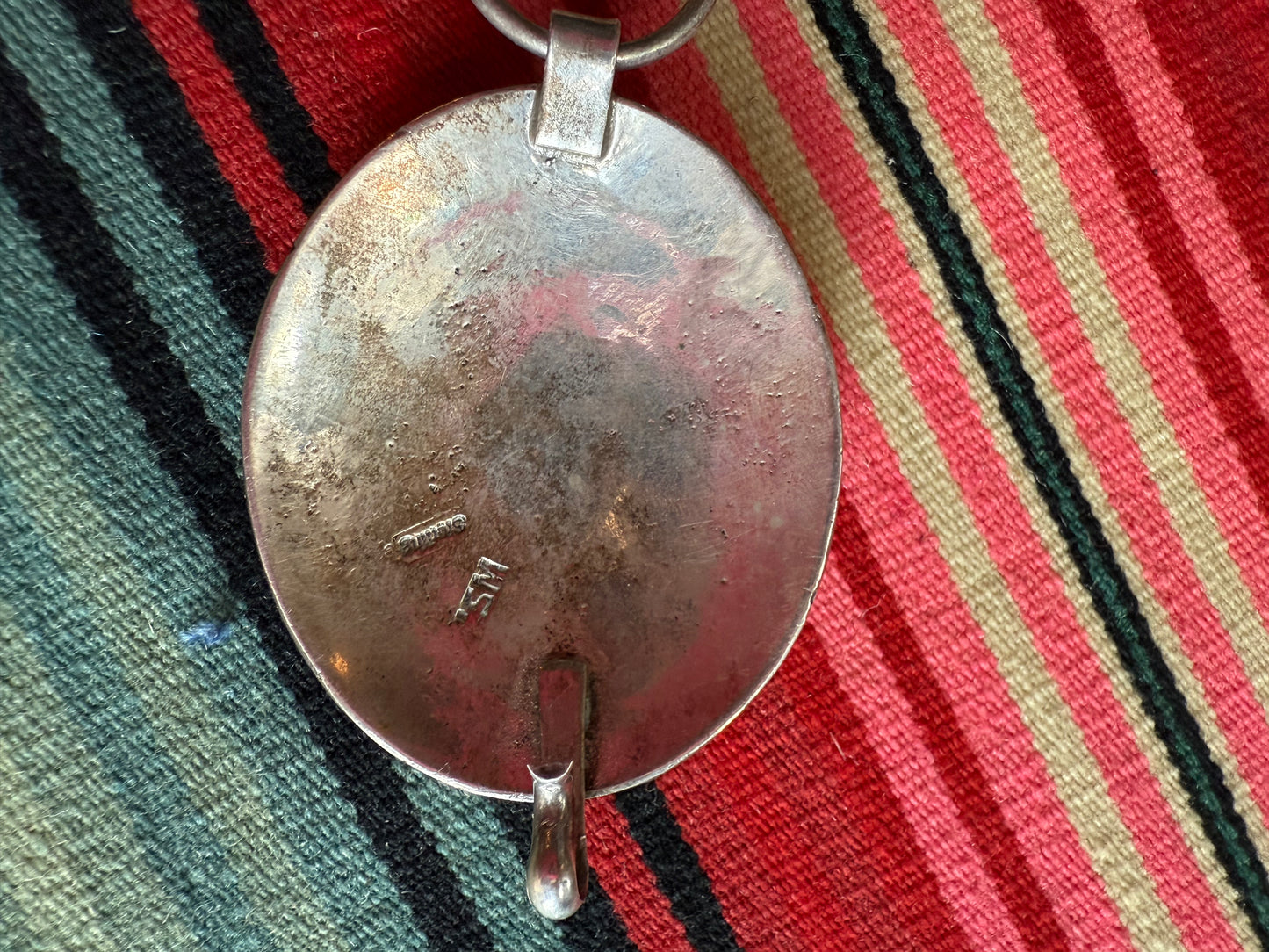 Vintage Signed Sterling Concho Belt