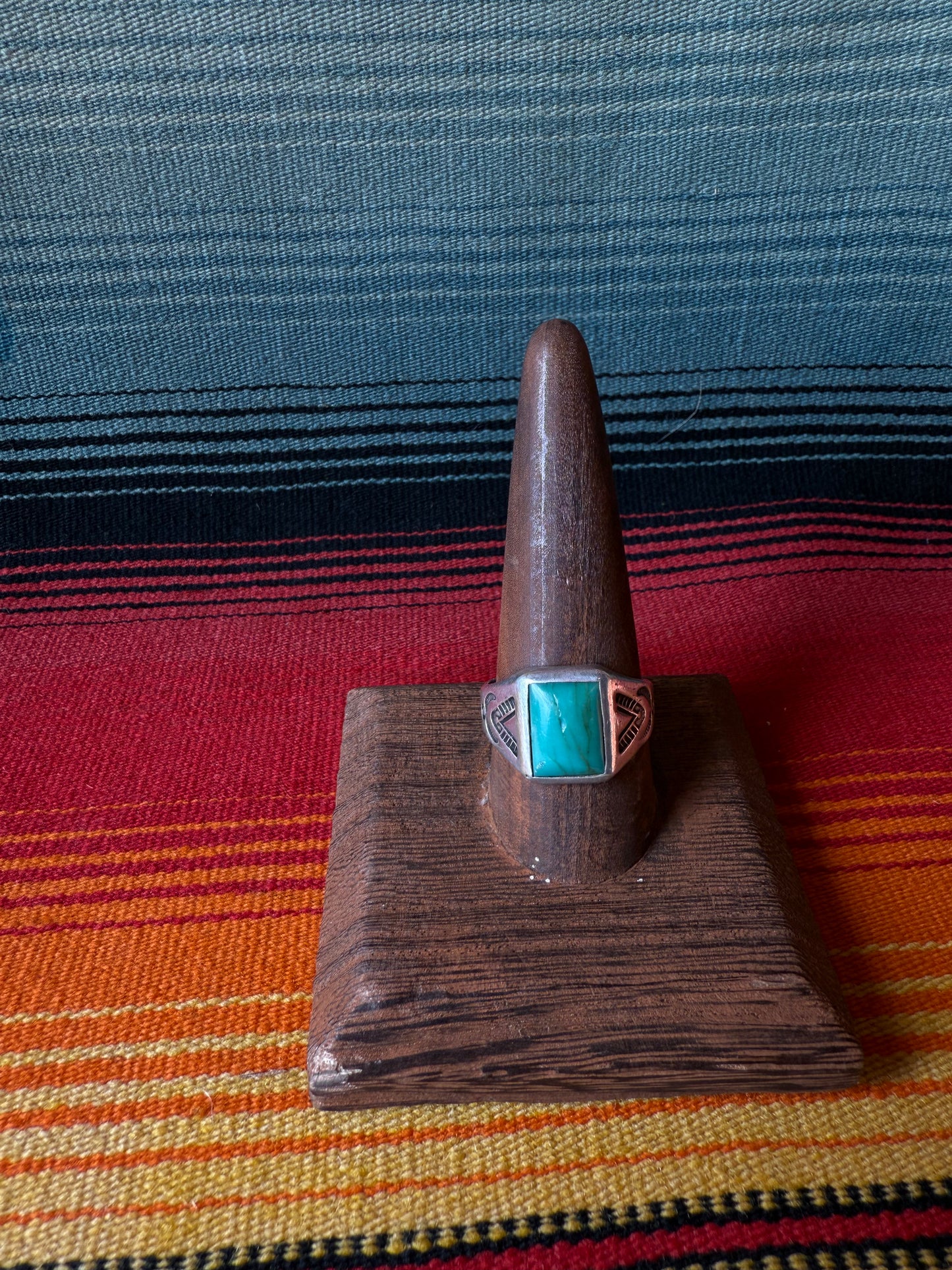 Vintage sterling, Turquoise Ring