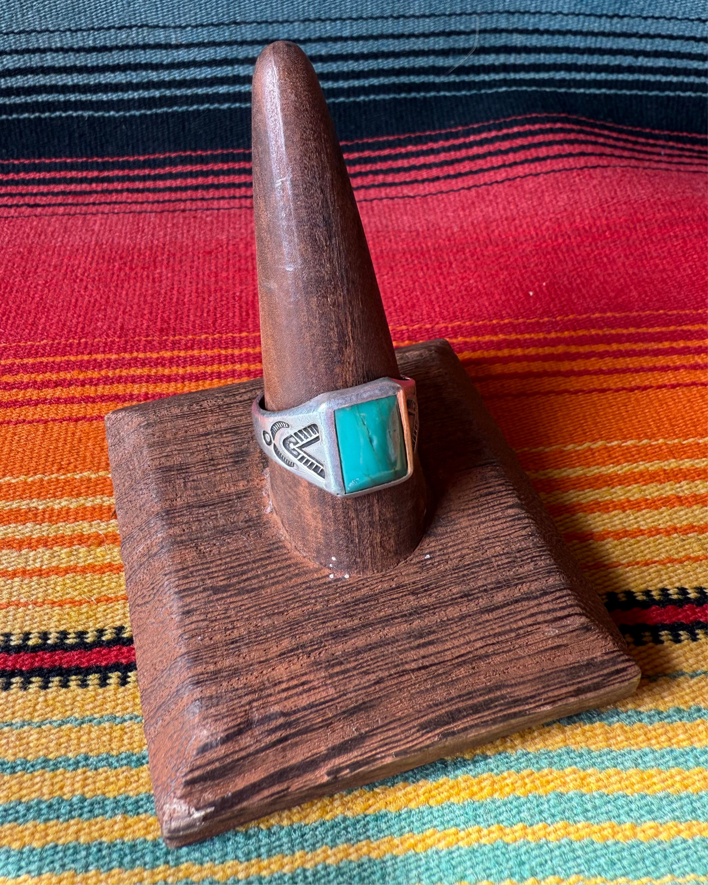 Vintage sterling, Turquoise Ring