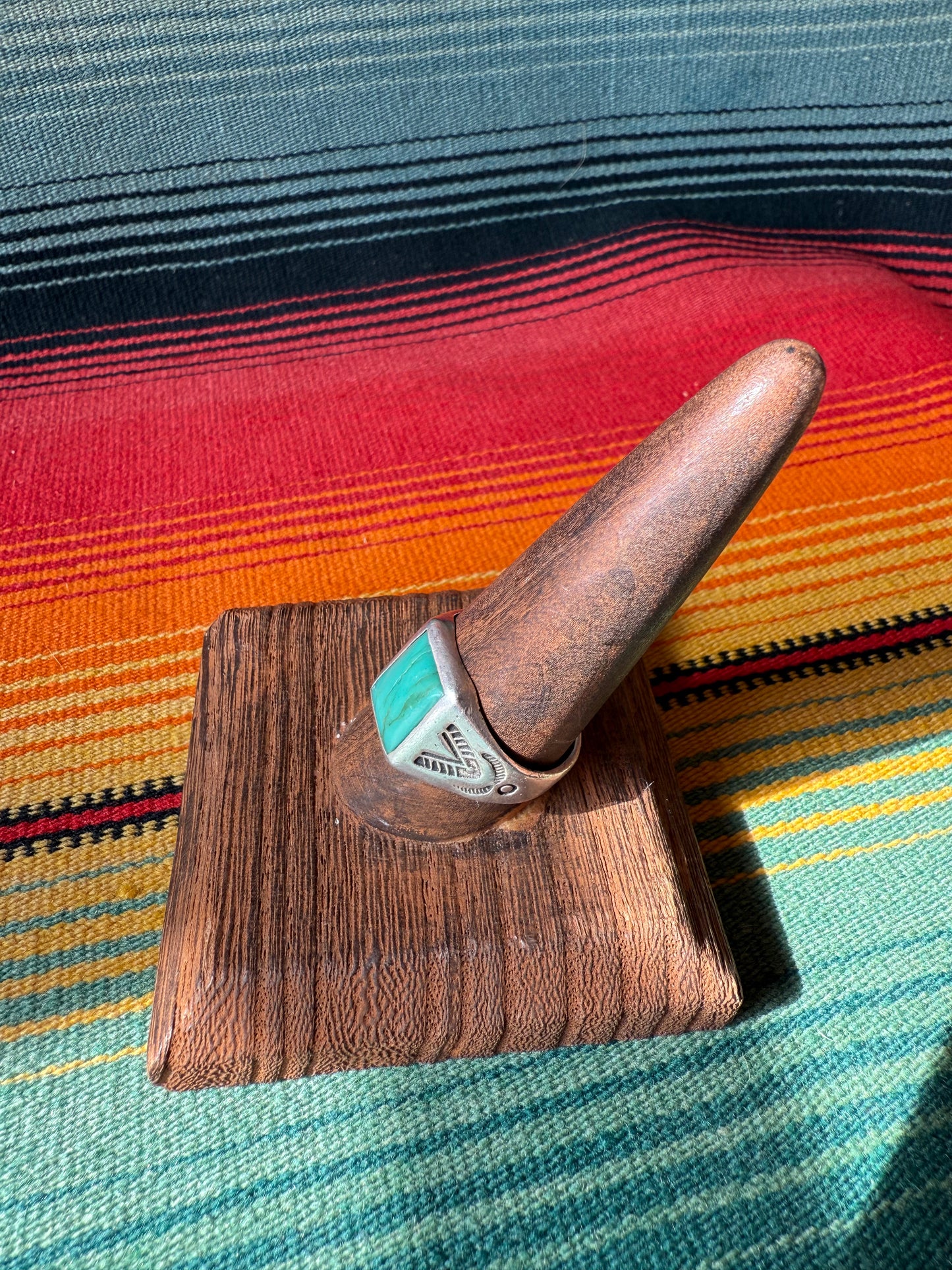 Vintage sterling, Turquoise Ring