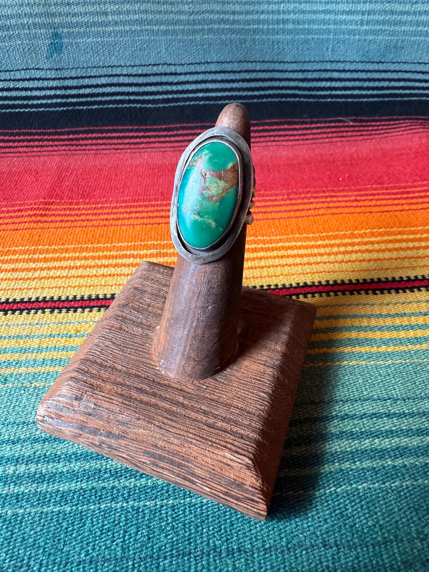 Vintage Sterling, Turquoise Ring