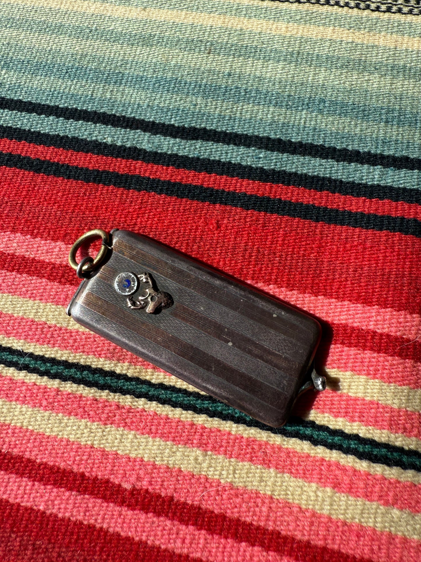 Vintage Sterling and 10k Gold  "Hello Bill" B.P.O.E. Membership Case