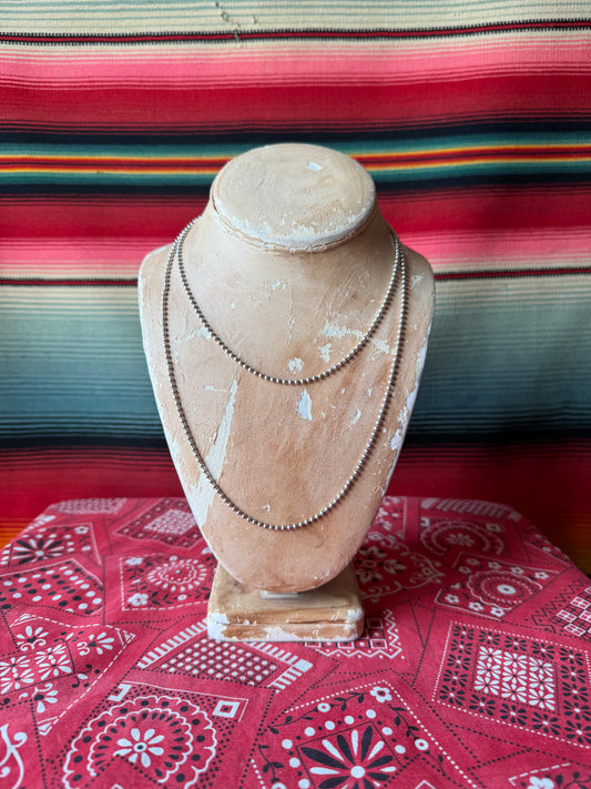 Vintage Ball Chain Necklace