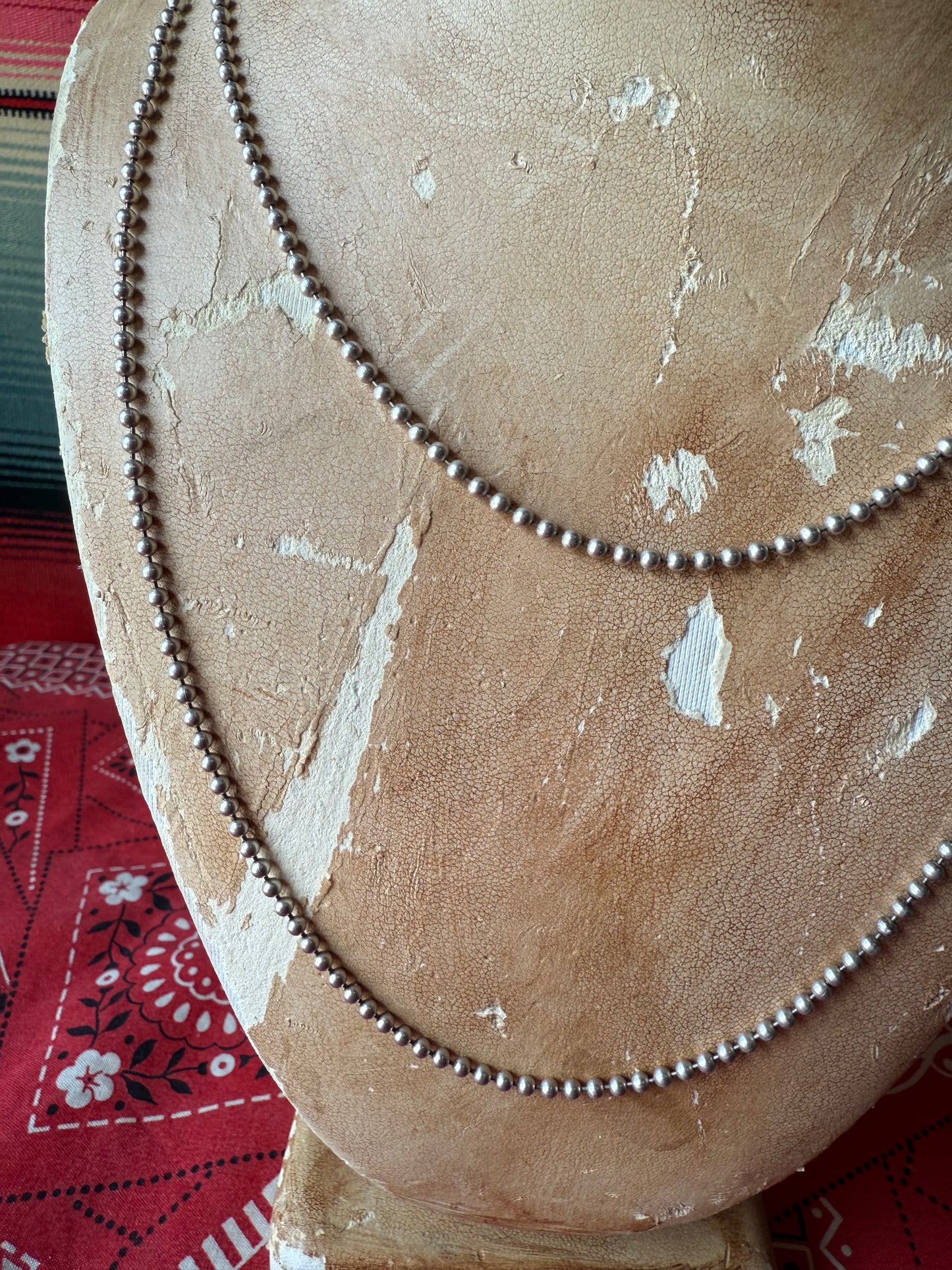 Vintage Ball Chain Necklace