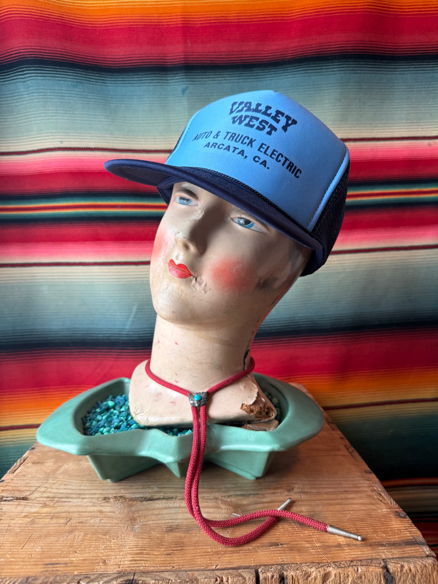 Vintage Valley West Trucker Hat