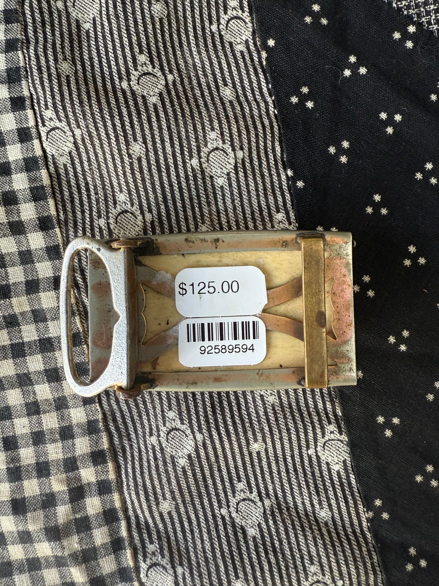 VTG Worker Bee Belt Buckle
