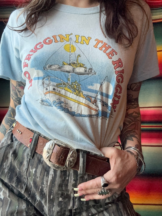 VTG No Friggin in the Riggin Tee