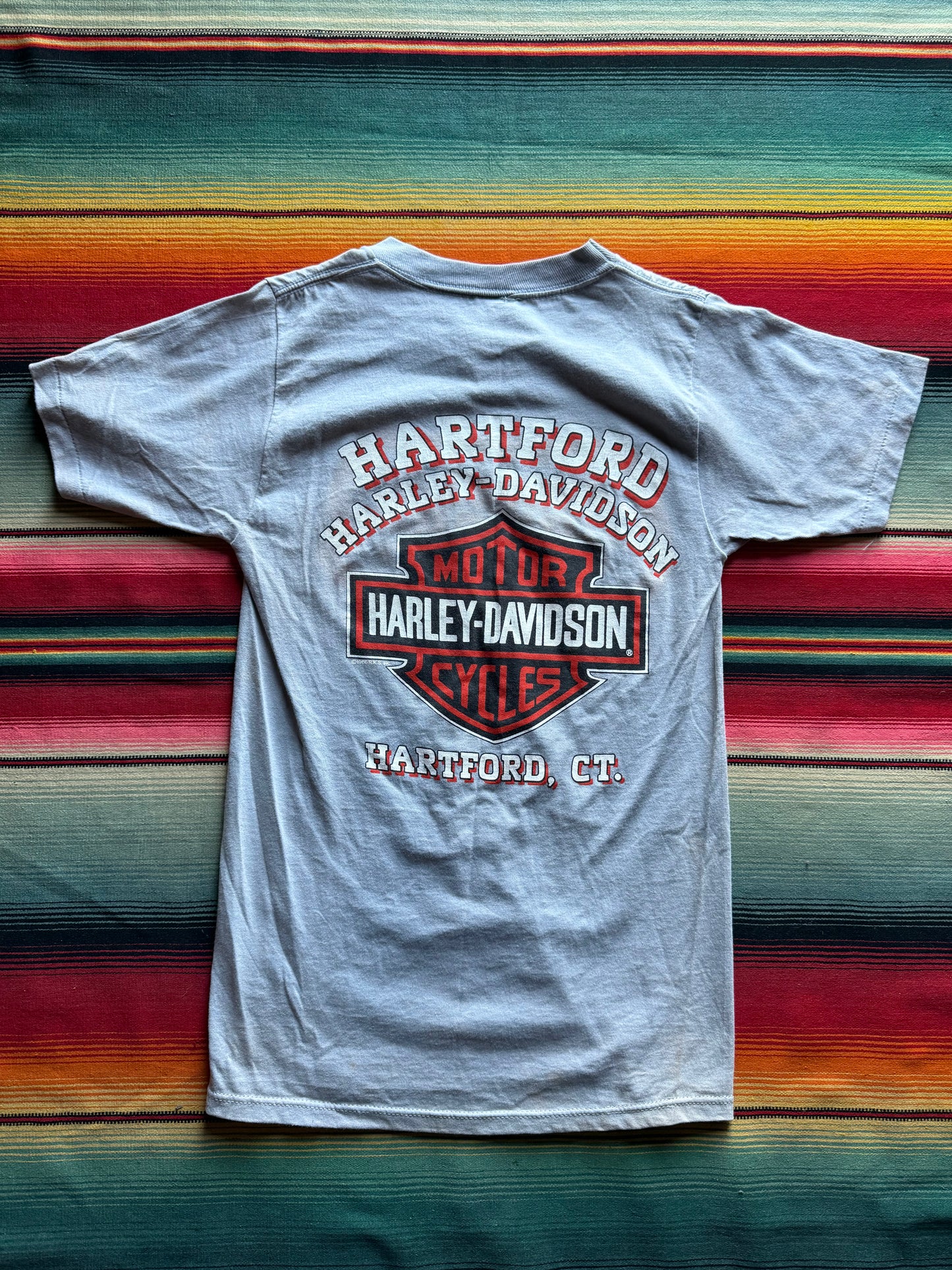 Vintage Harley Davidson Hartford Ct Tee (S/M)