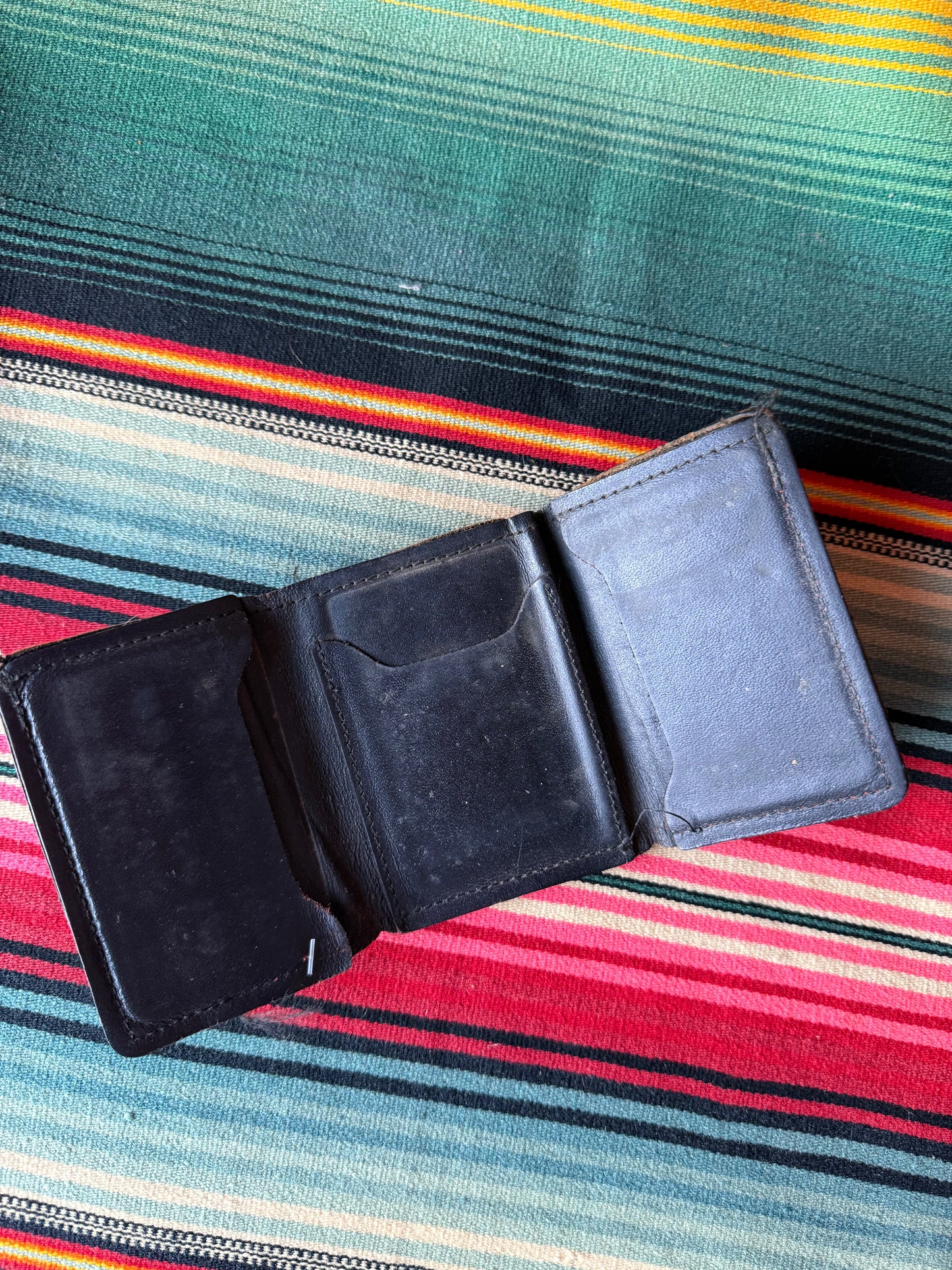 Harley Davidson Leather Wallet AS IS