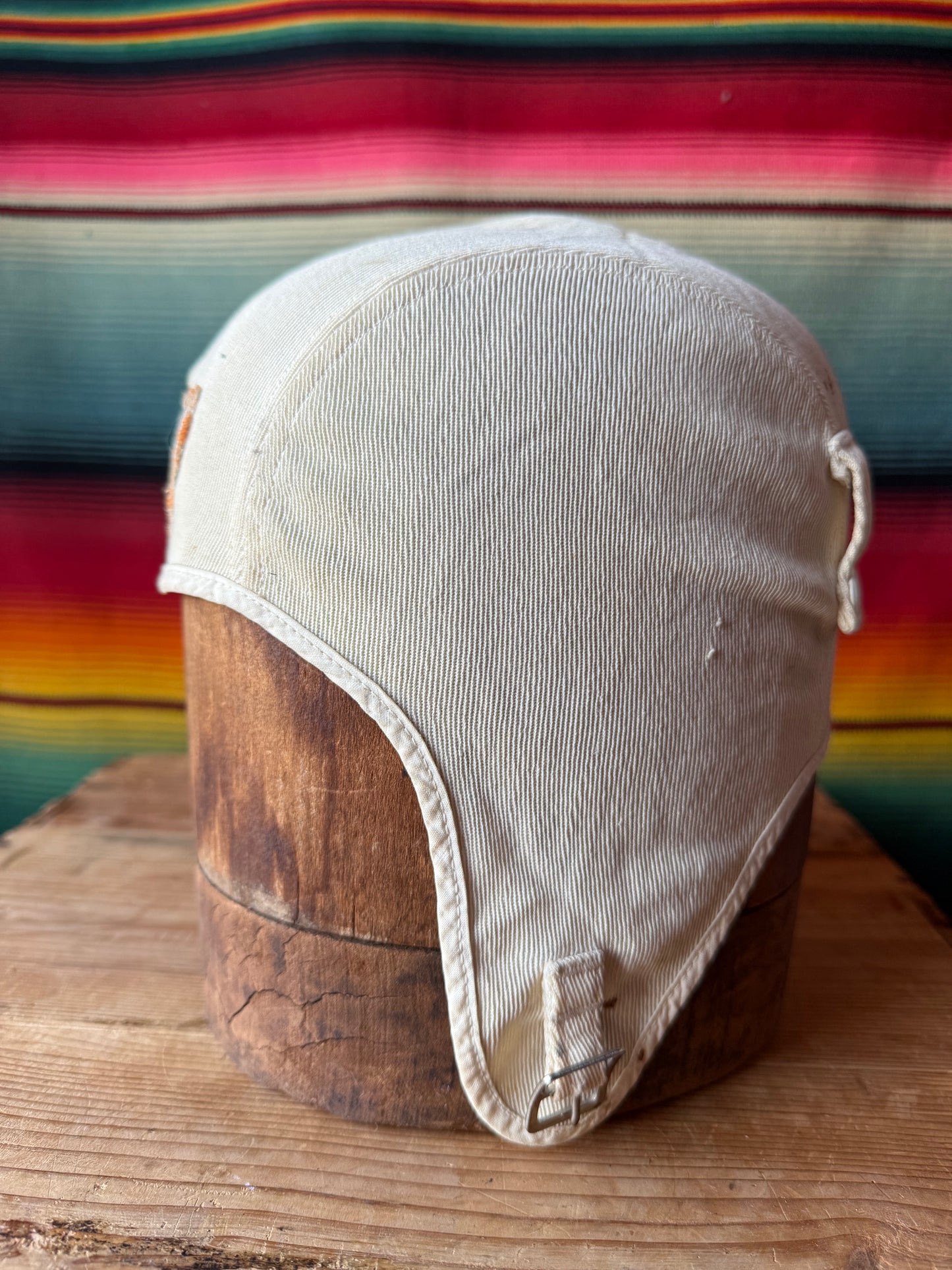 Vintage Harley Davidson Cloth Skull Cap