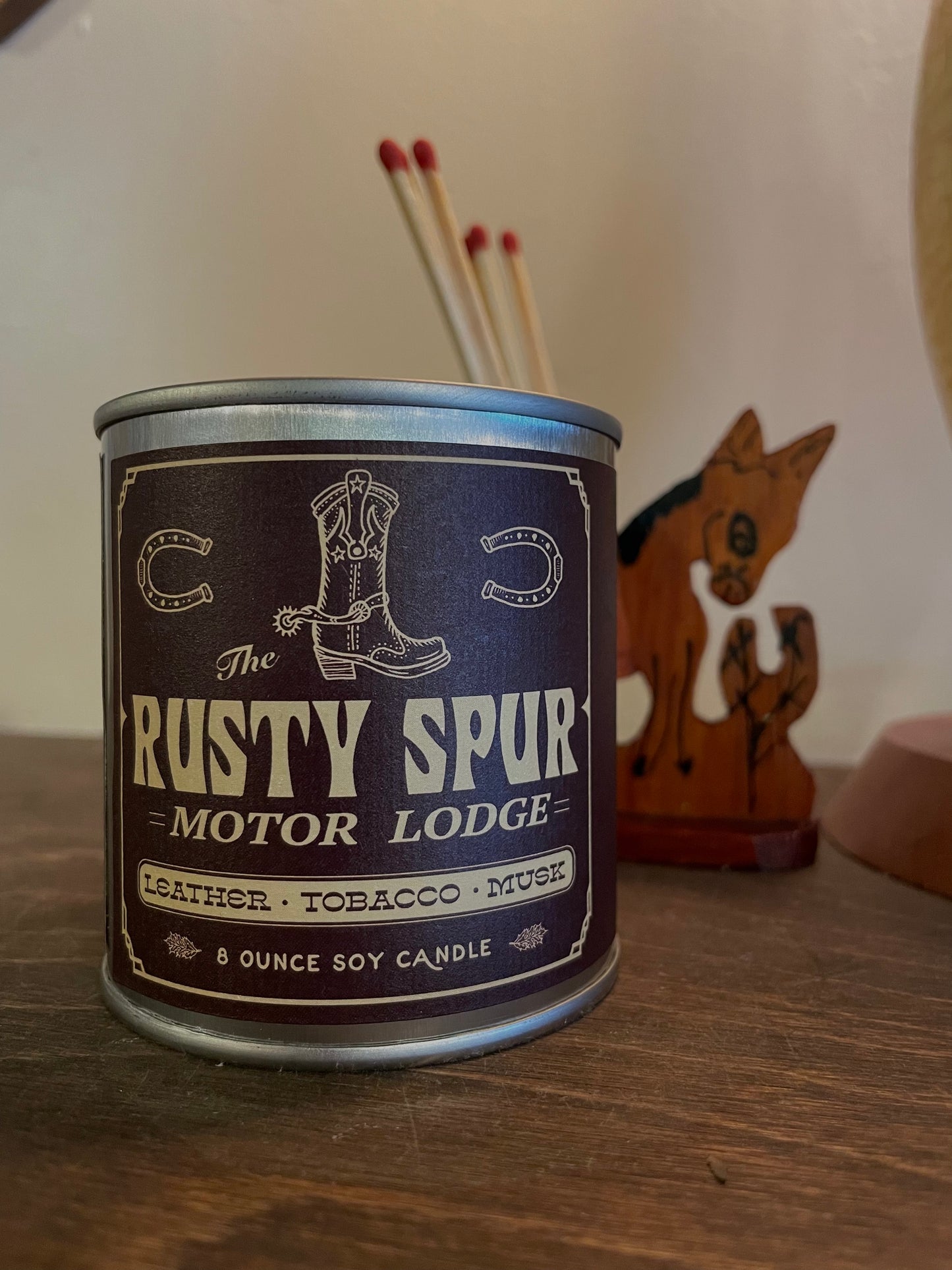 Rusty Spur Motor Lodge Candle