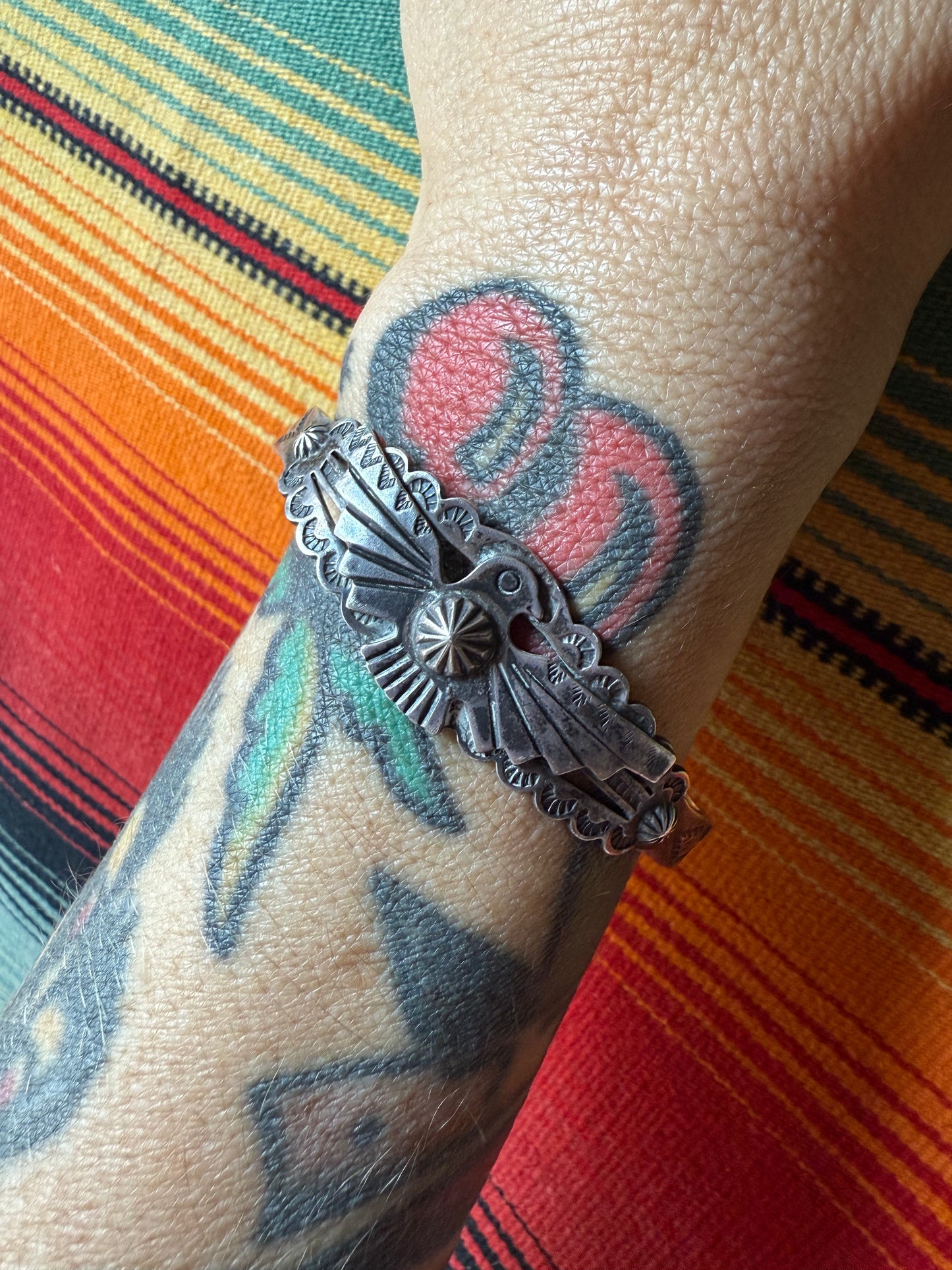 Fred Harvey Thunderbird Cuff