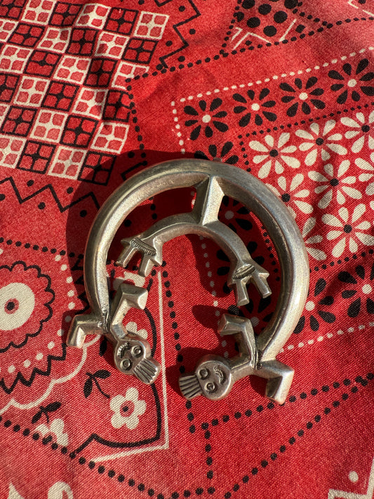 vintage sterling Naja pendent (MA)