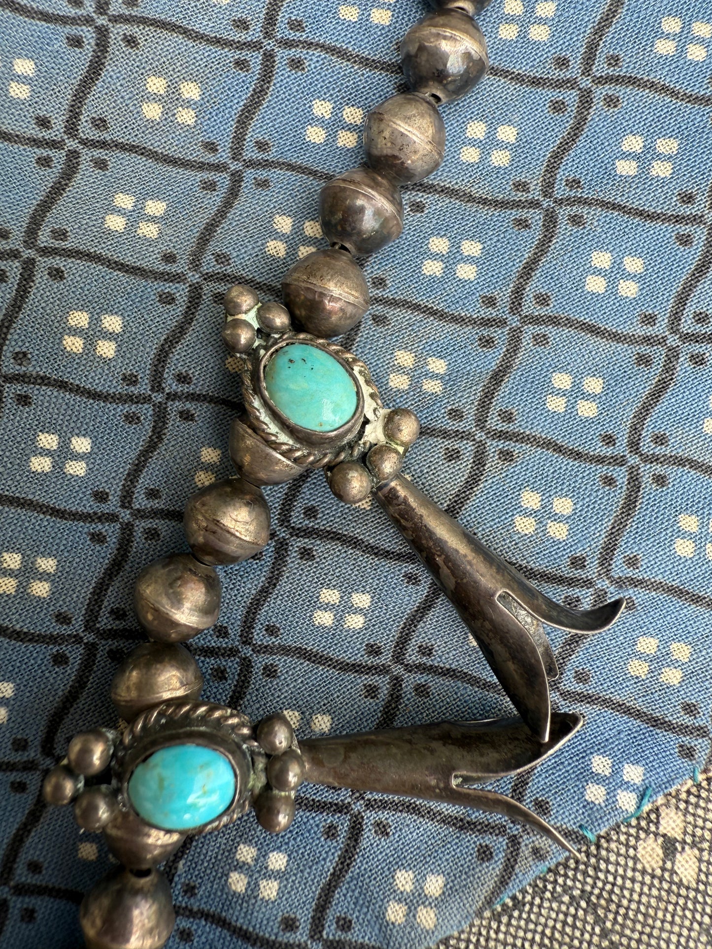 Vintage Squash Blossom Necklace (NL)