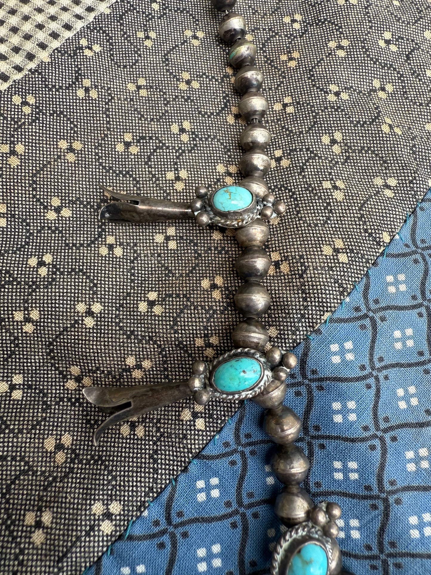 Vintage Squash Blossom Necklace (NL)