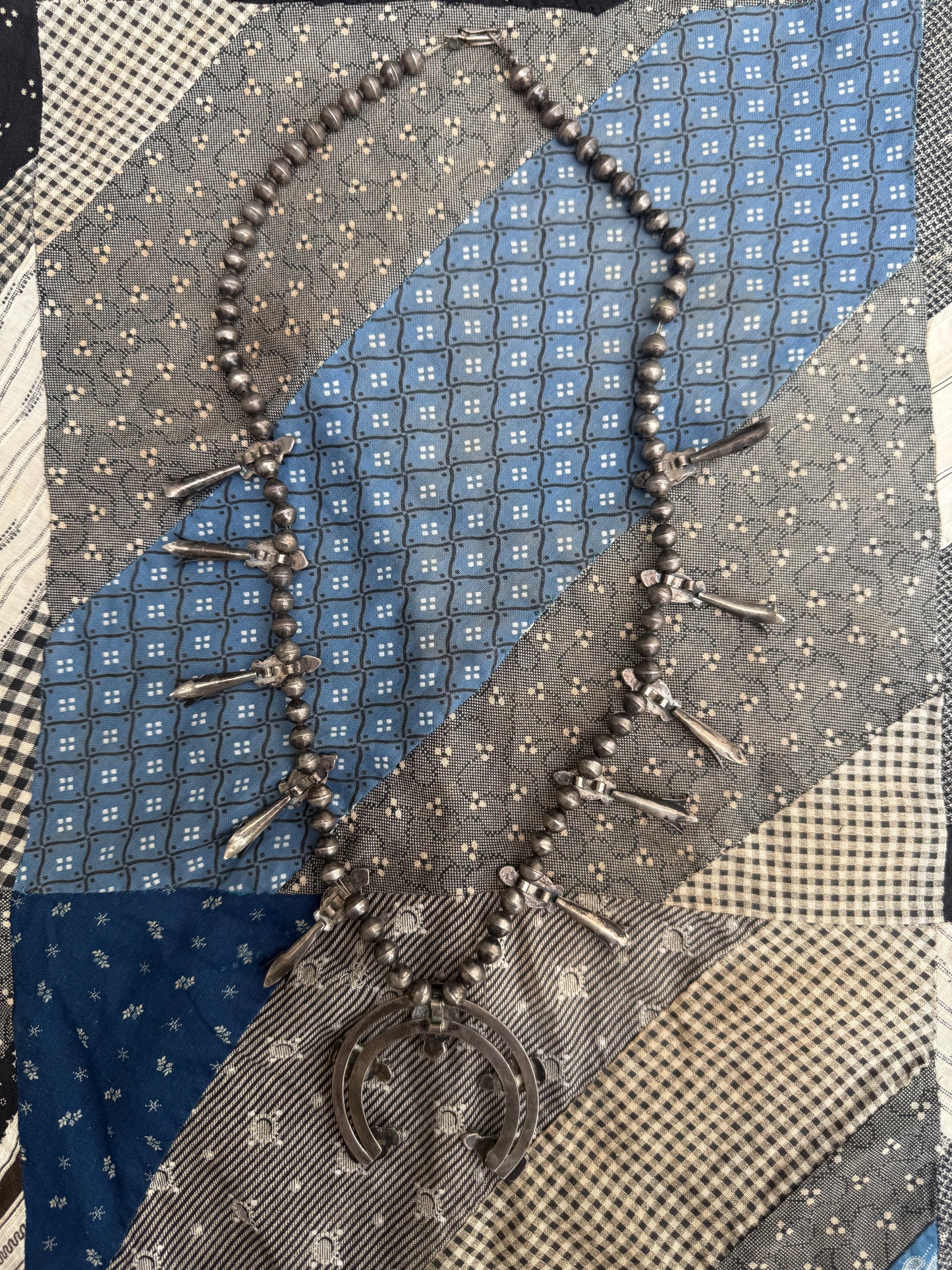 Vintage Squash Blossom Necklace (NL)